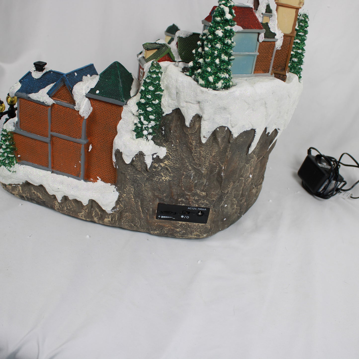 Moments in Time Costco Animated Christmas Village with Music Tabletop Decoration