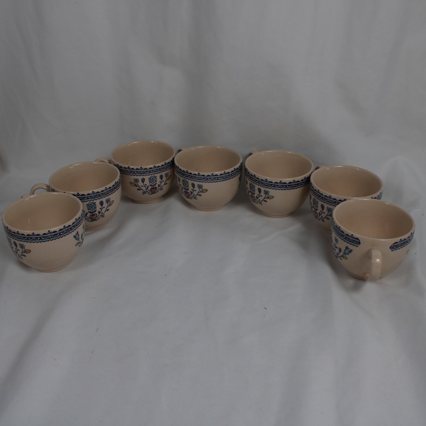 Johnson Brothers Hearts and Flowers Old Granite Ironstone Set (20 Pcs) Made in England