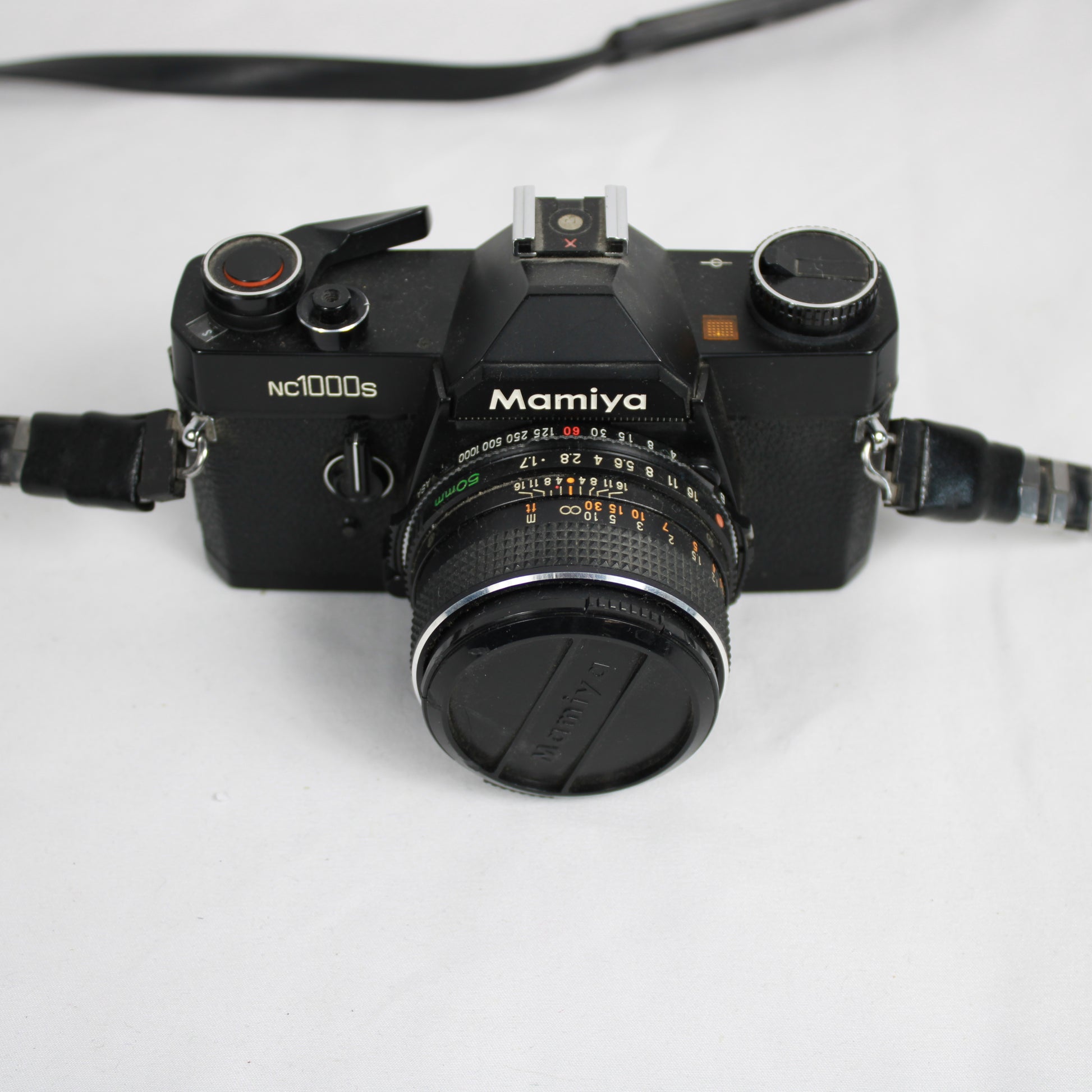 Mamiya NC1000s 35mm SLR Camera with Fast 50mm f/1.7 Lens & Strap
