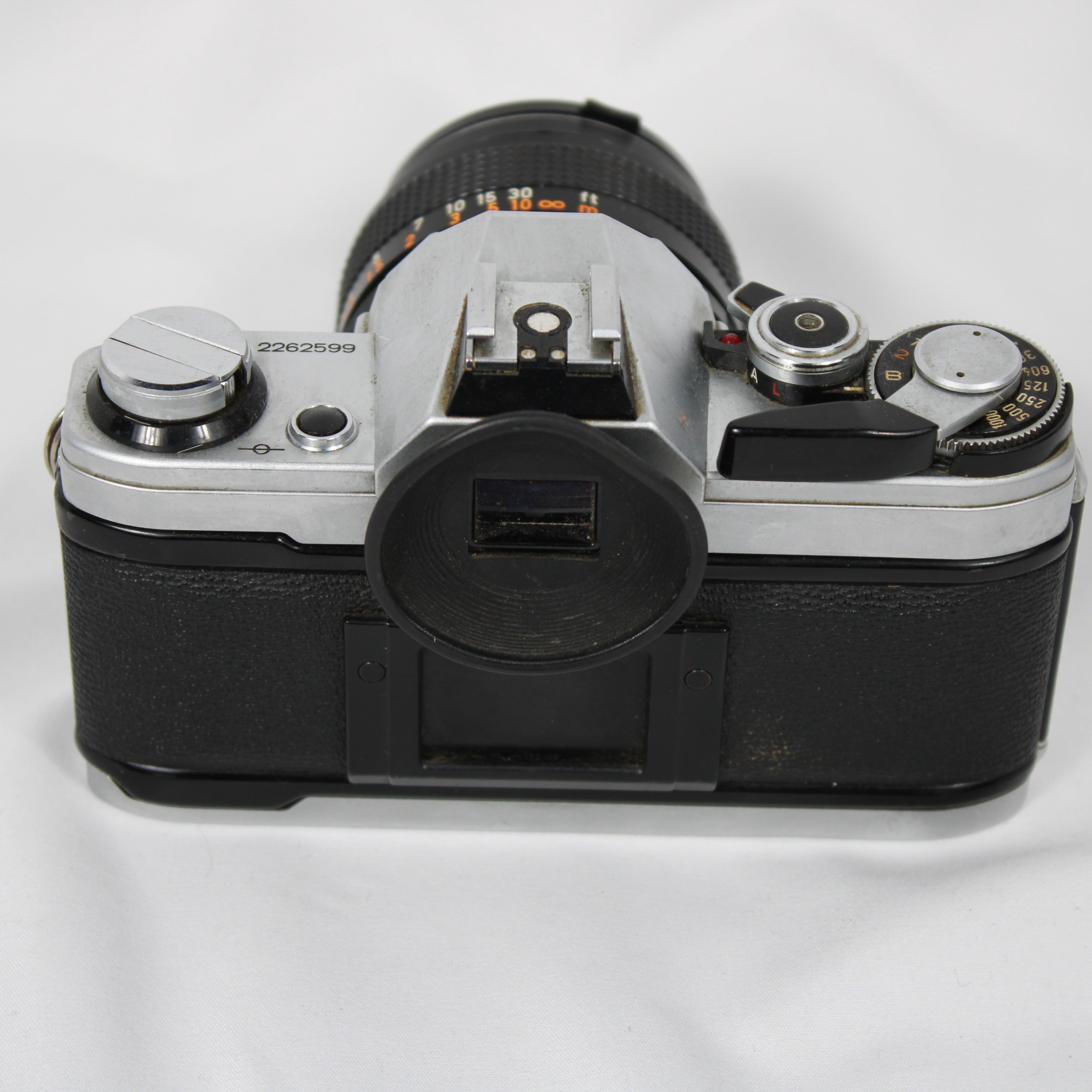 Canon AE-1 35mm SLR Film Camera Body with Canon FD 50mm Lens