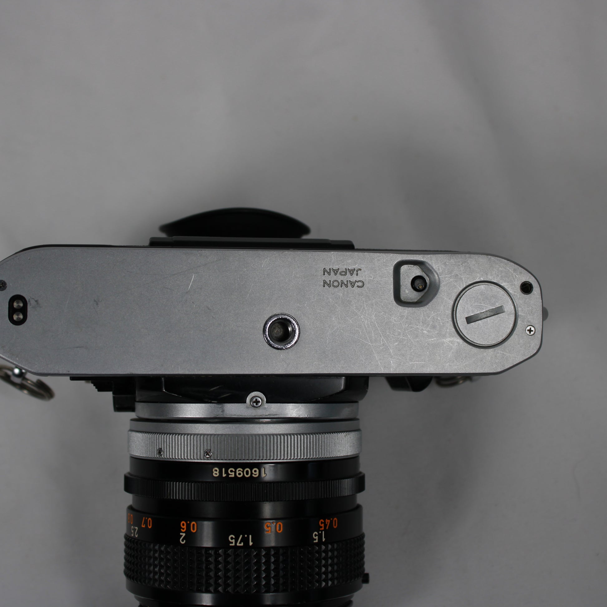 Canon AE-1 35mm SLR Film Camera Body with Canon FD 50mm Lens