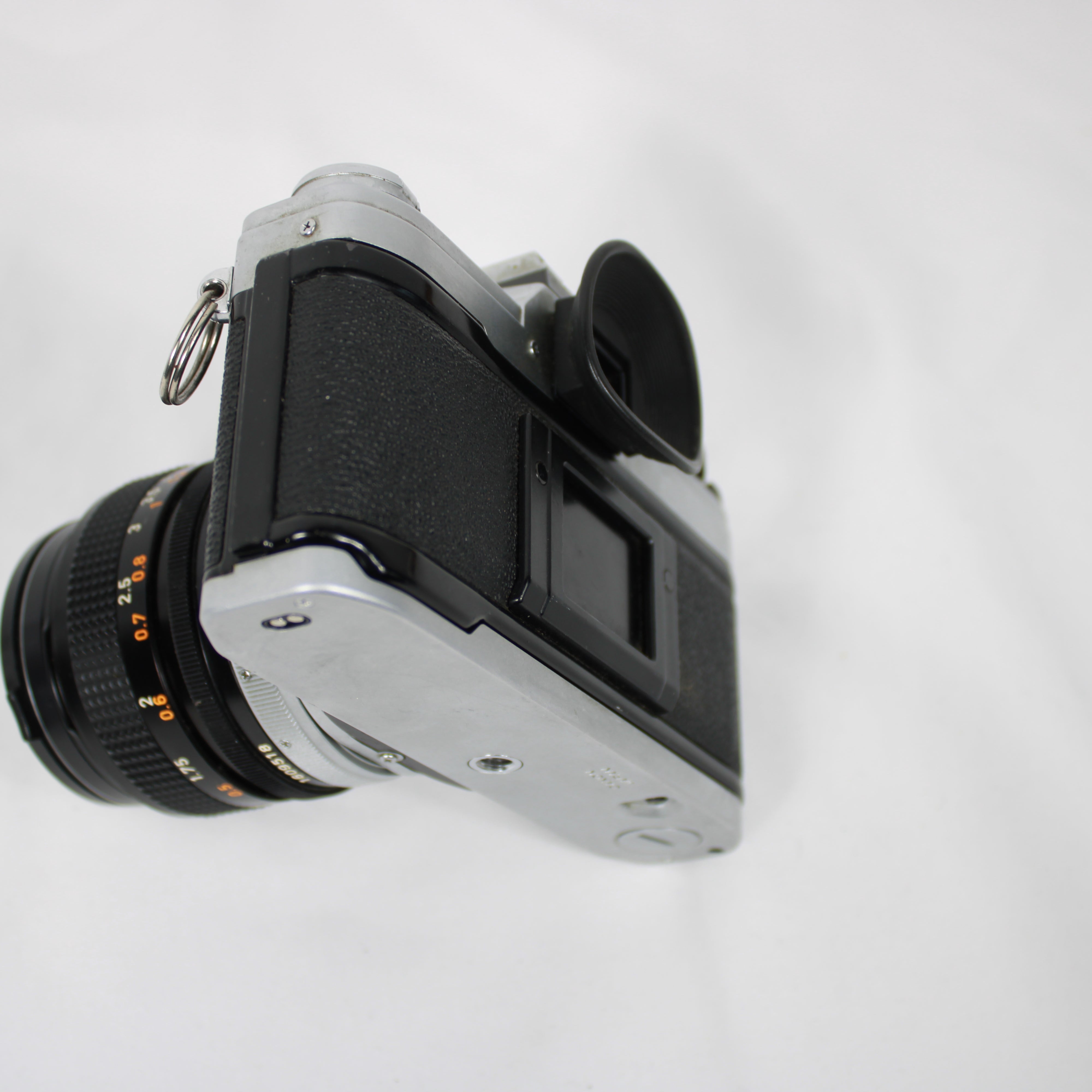 Canon AE-1 35mm SLR Film Camera Body with Canon FD 50mm Lens