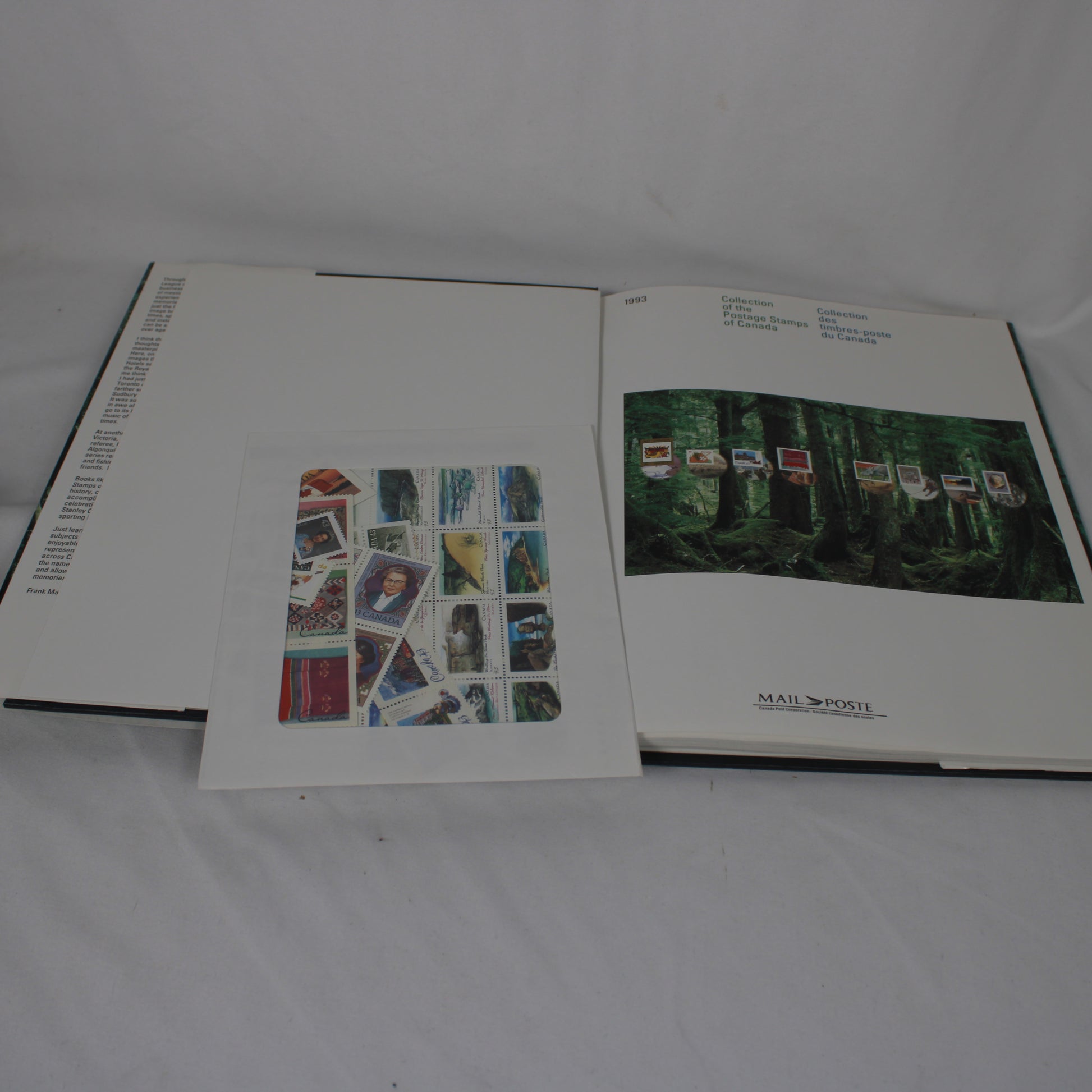 Canada Post Annual Stamp Collection Books & International Stock book Lot