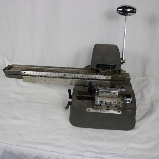 Addressograph Graphotype Class 350 Embossing Machine (Model 355)