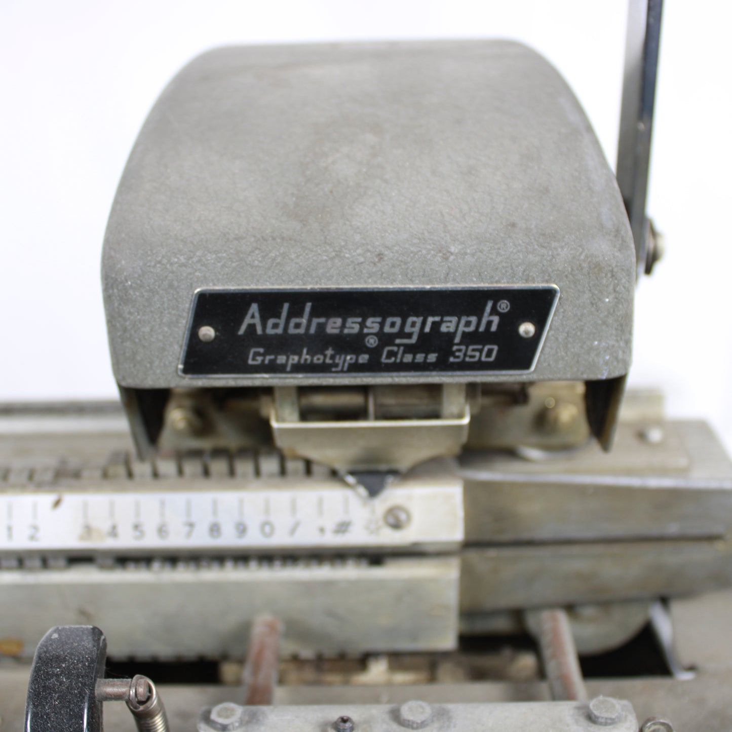 Addressograph Graphotype Class 350 Embossing Machine (Model 355)