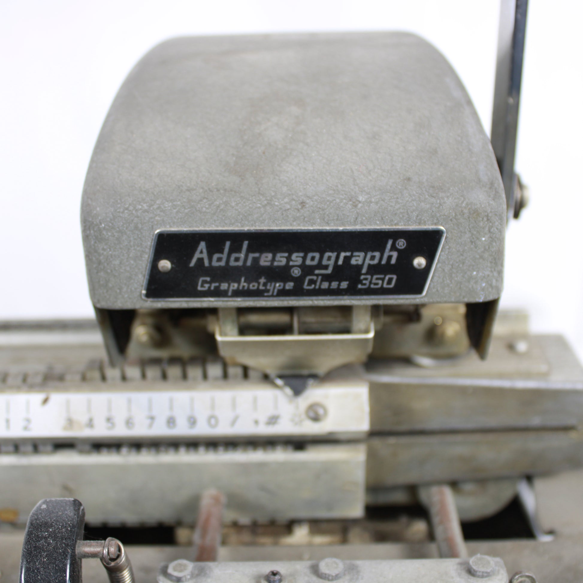 Addressograph Graphotype Class 350 Embossing Machine (Model 355)