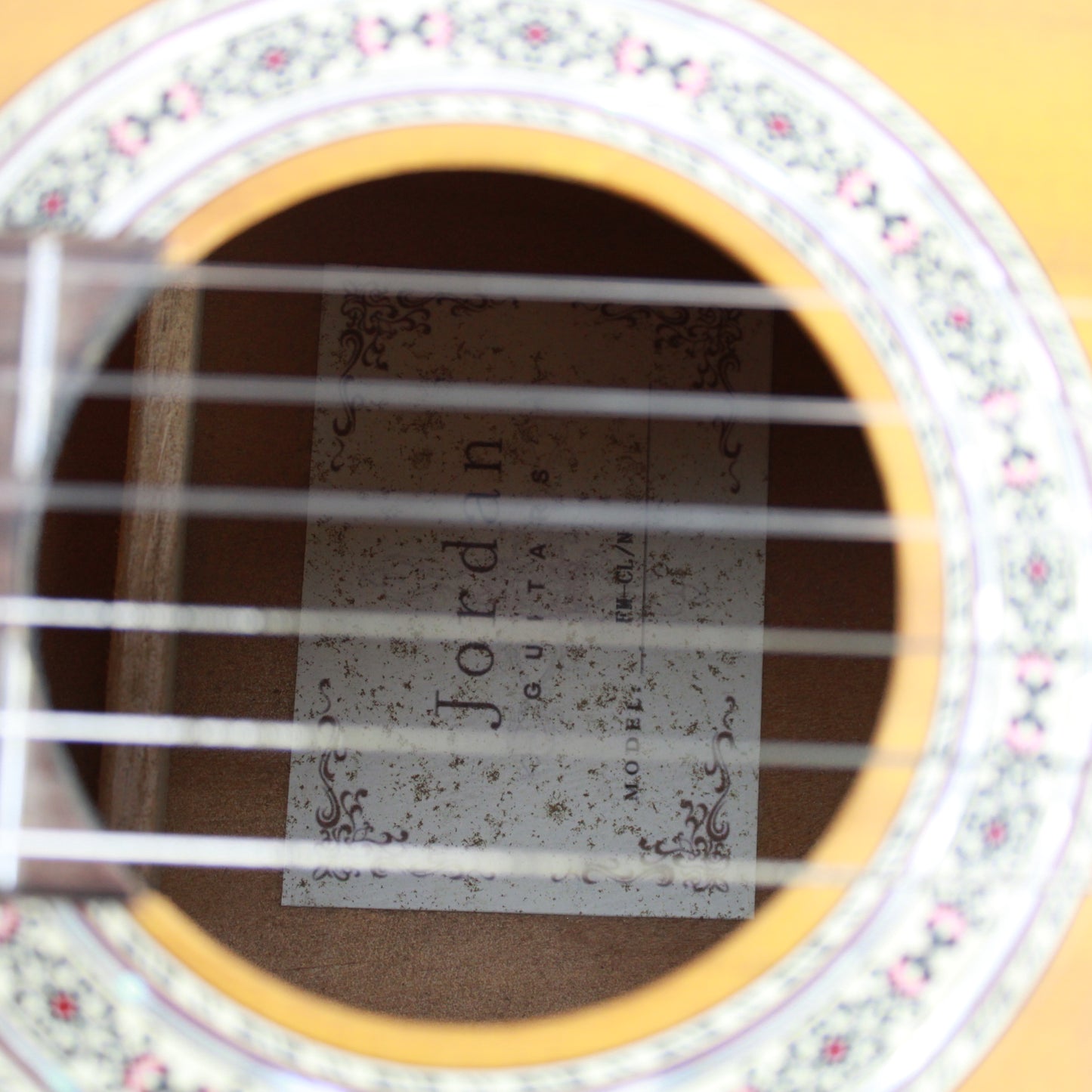 Jordan Guitars Acoustic-Electric Classical Guitar (Model RM-CL/N)