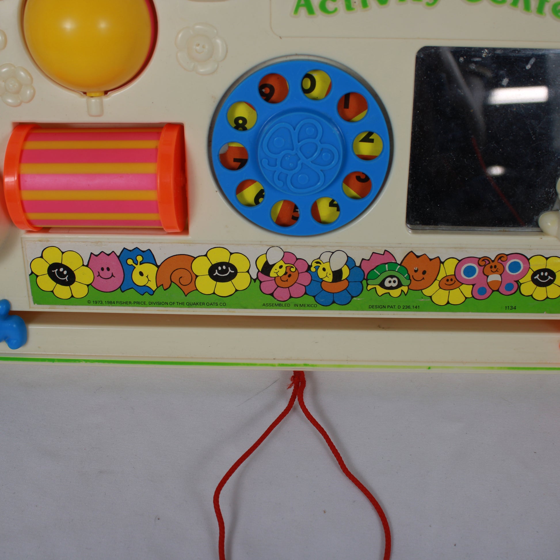 Fisher-Price Activity Center: Classic 1970s / 1980s Sensory Crib Toy