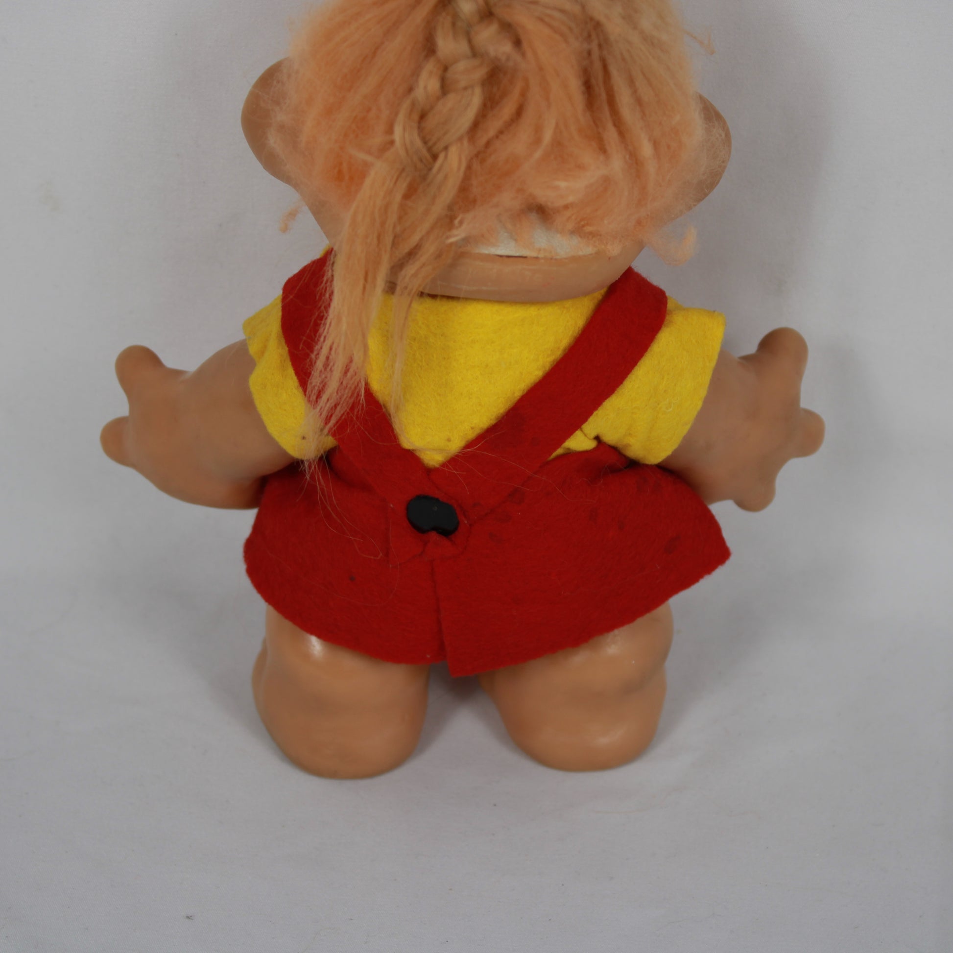 1960s Thomas Dam Lykketrold Troll Doll – Rare Original Outfit
