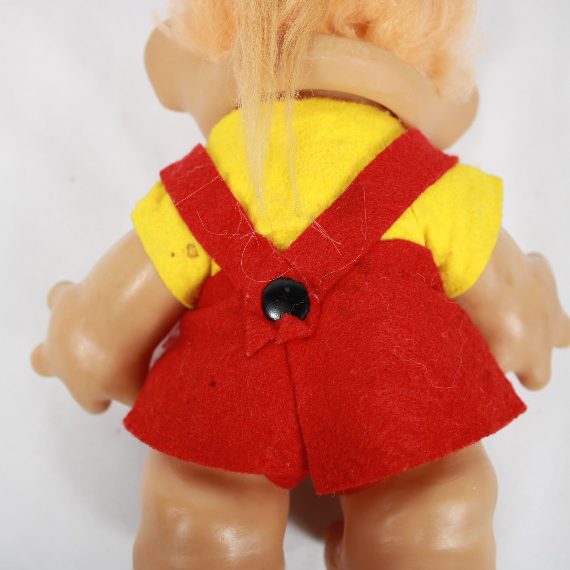1960s Thomas Dam Lykketrold Troll Doll – Rare Original Outfit