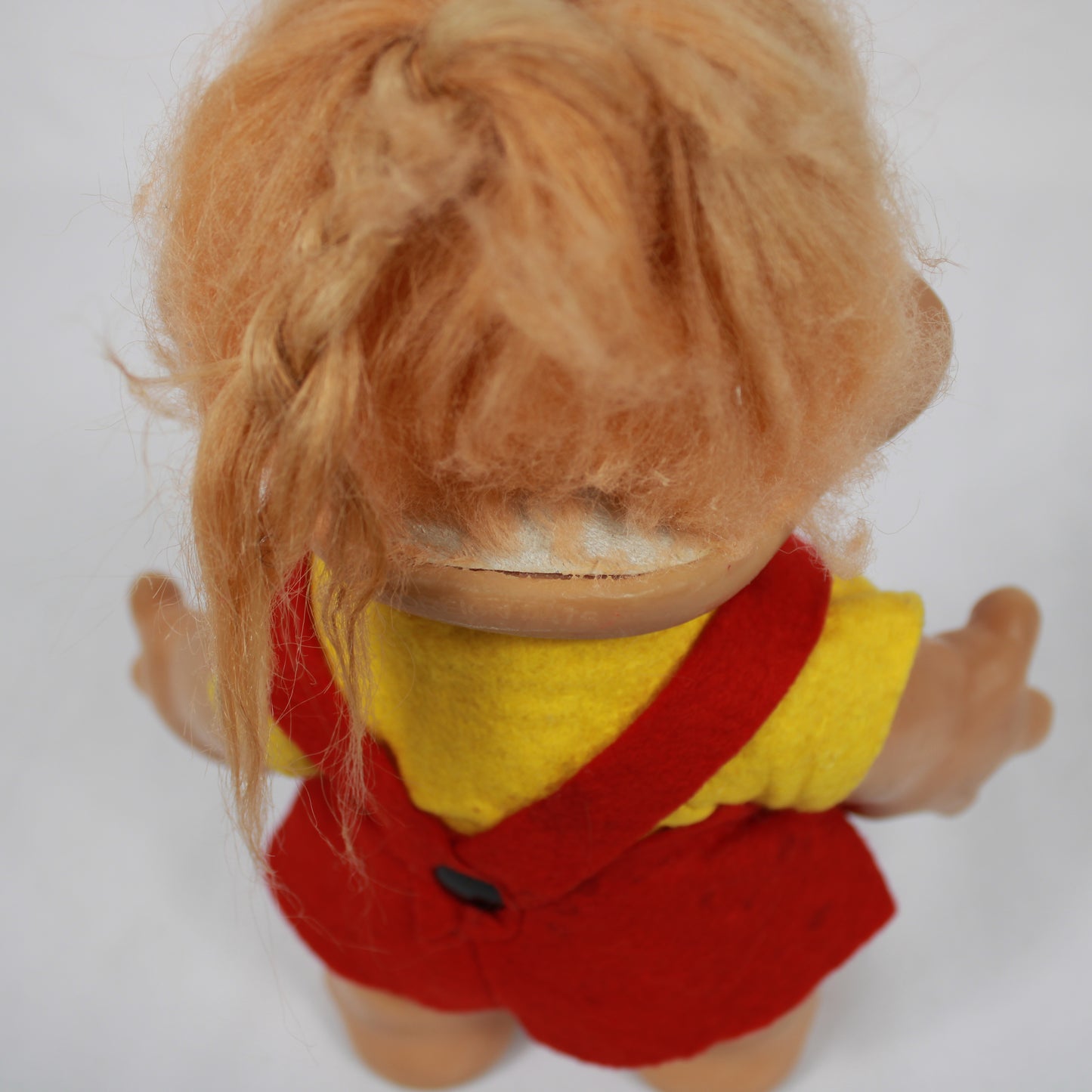 1960s Thomas Dam Lykketrold Troll Doll – Rare Original Outfit