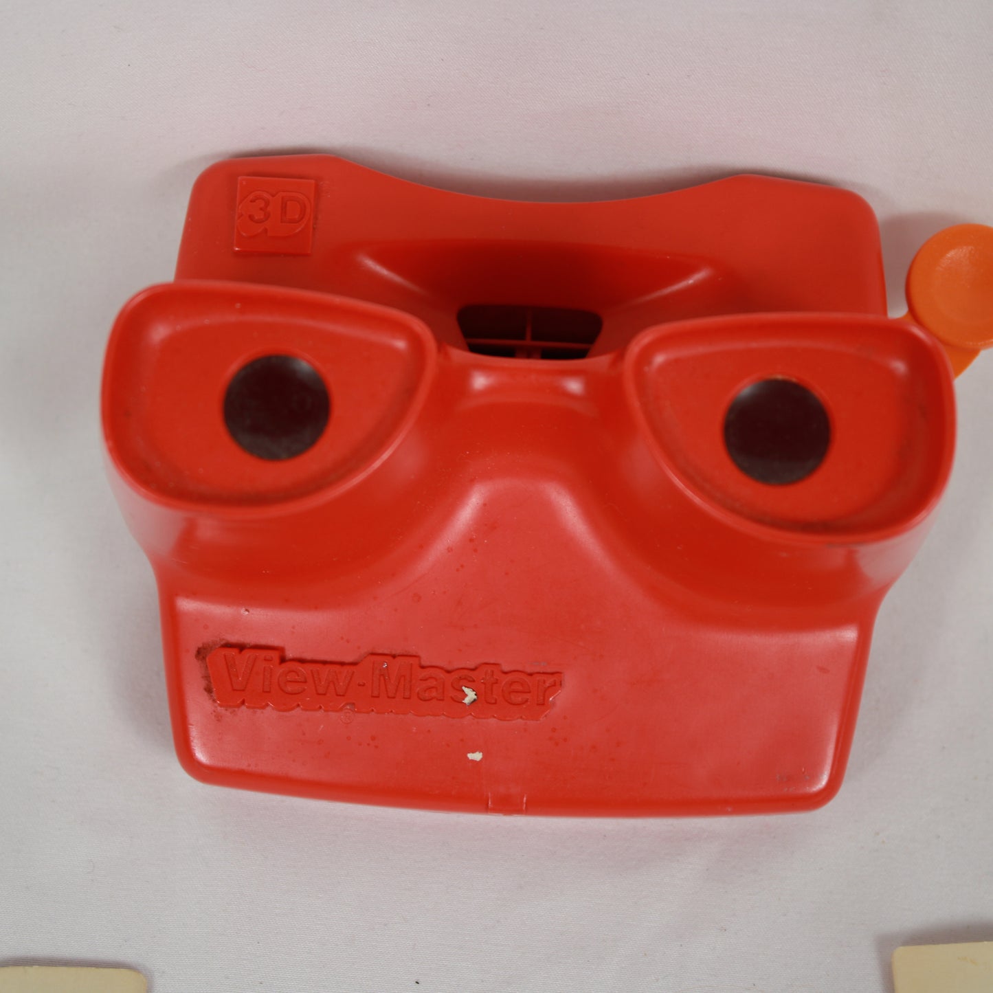 Red GAF View-Master 3D Viewer with 5 Reels Set