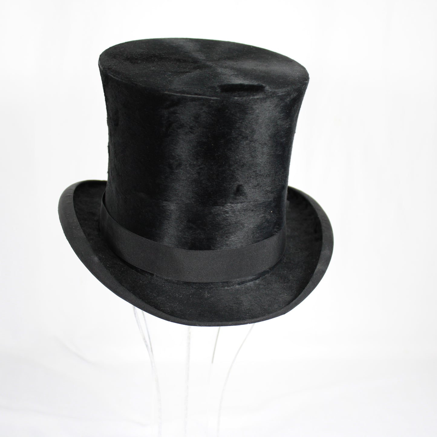 Lincoln Bennett & Co Black Silk Plush Top Hat - London & Montreal