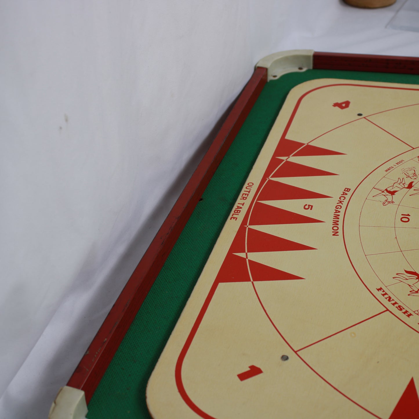Munro 2-in-1 Wooden Game Board: Crokinole, Snakes, Ladders & More