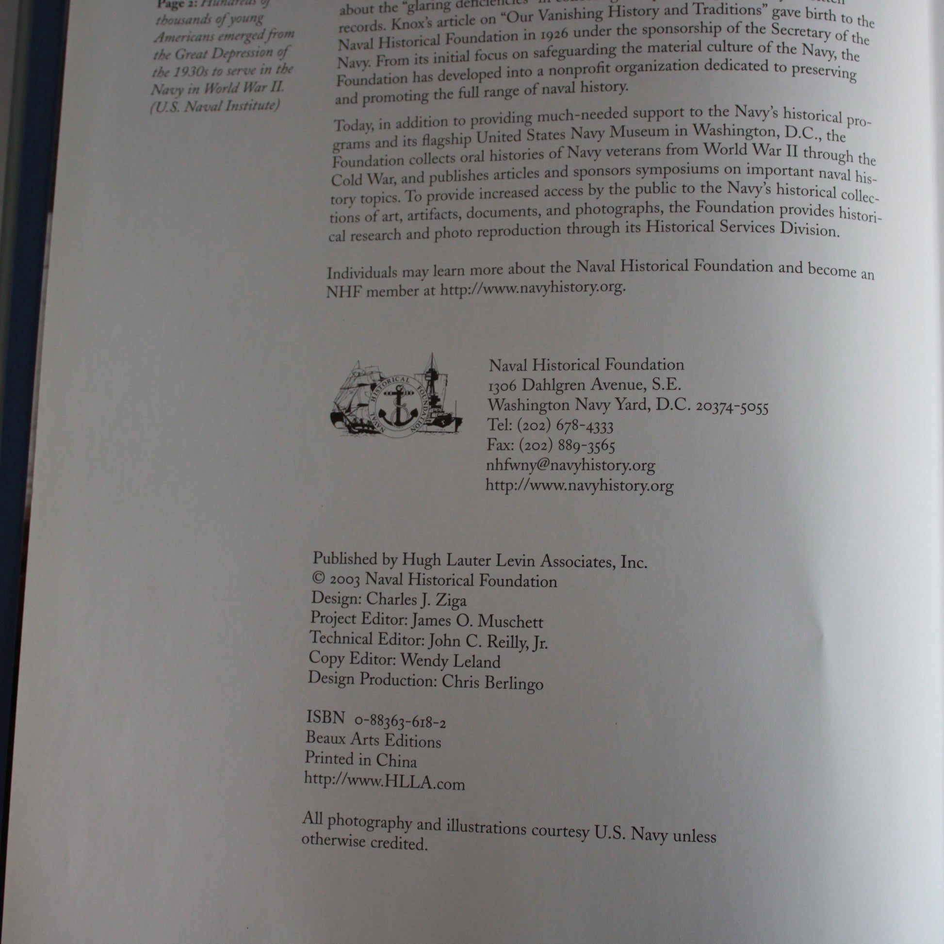 U.S. Navy: A Complete History (2003 Hardcover) - ISBN 0883636182