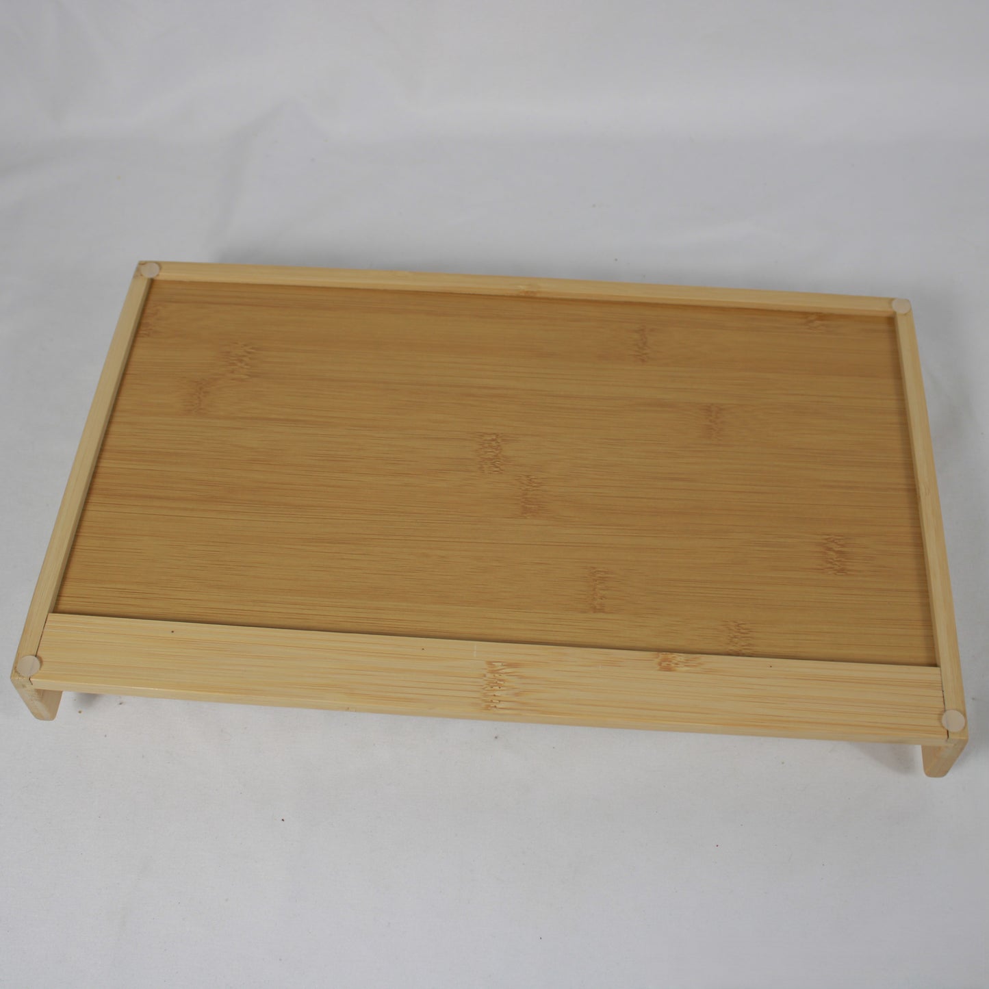 Bambüsi Bamboo Bread Slicer with Crumb Catching Tray & Storage Bag