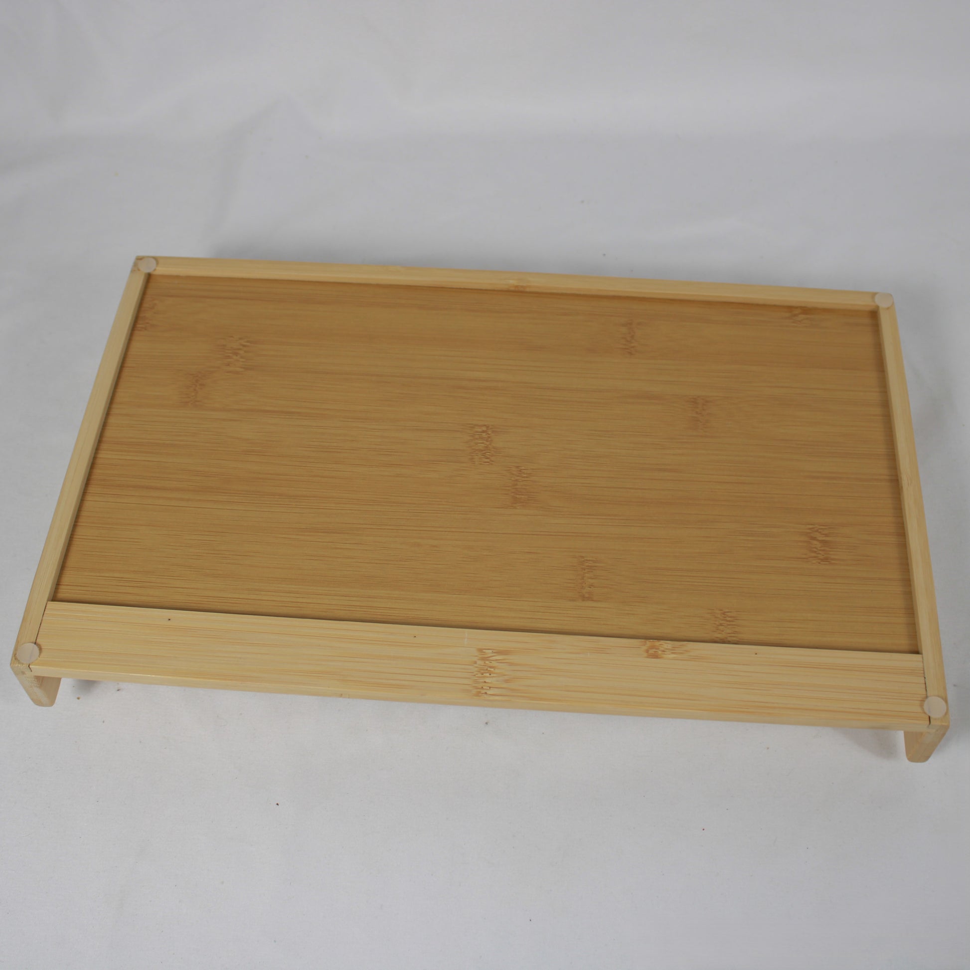 Bambüsi Bamboo Bread Slicer with Crumb Catching Tray & Storage Bag