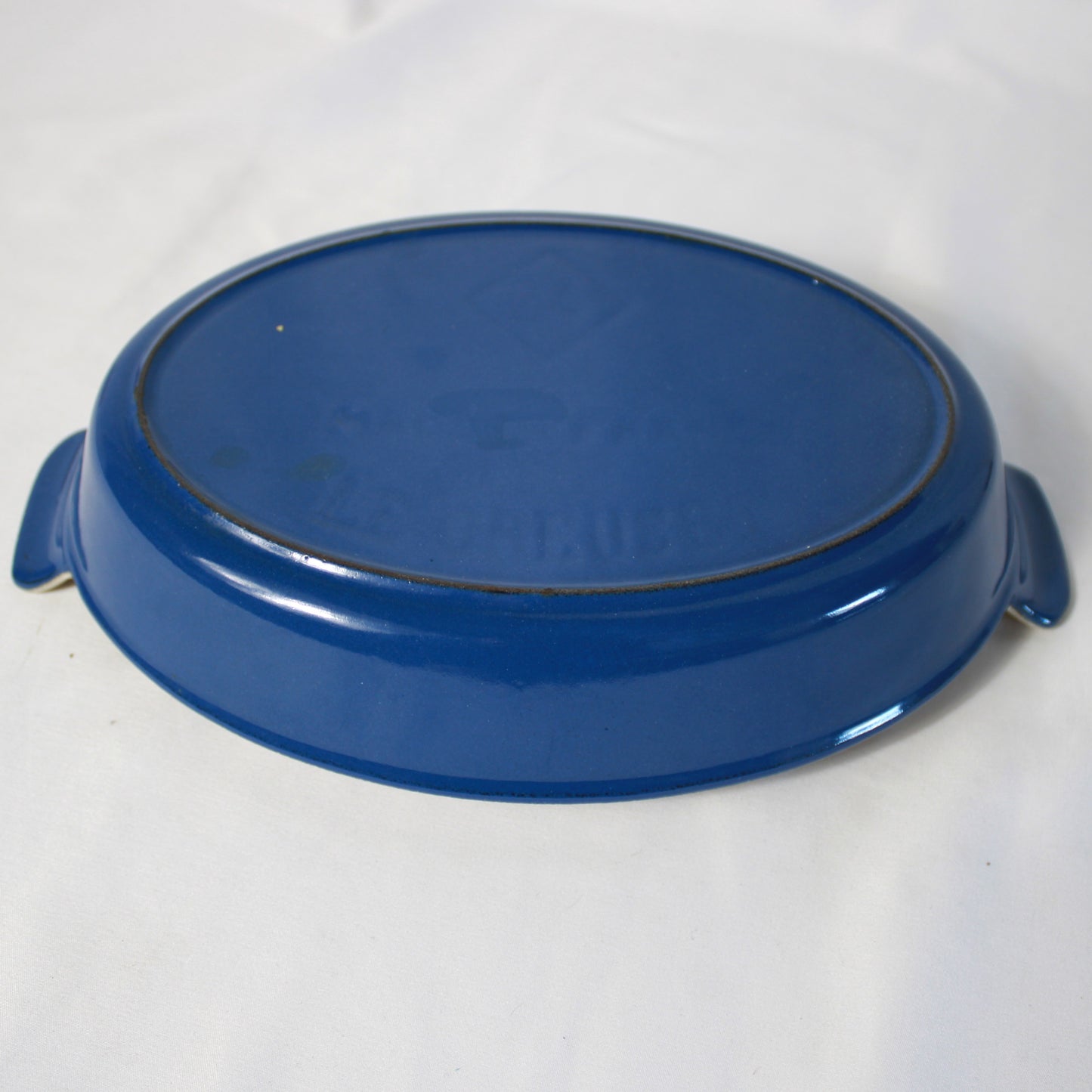 Le Creuset Cobalt Blue Enameled Cast Iron Oval Gratin Dish