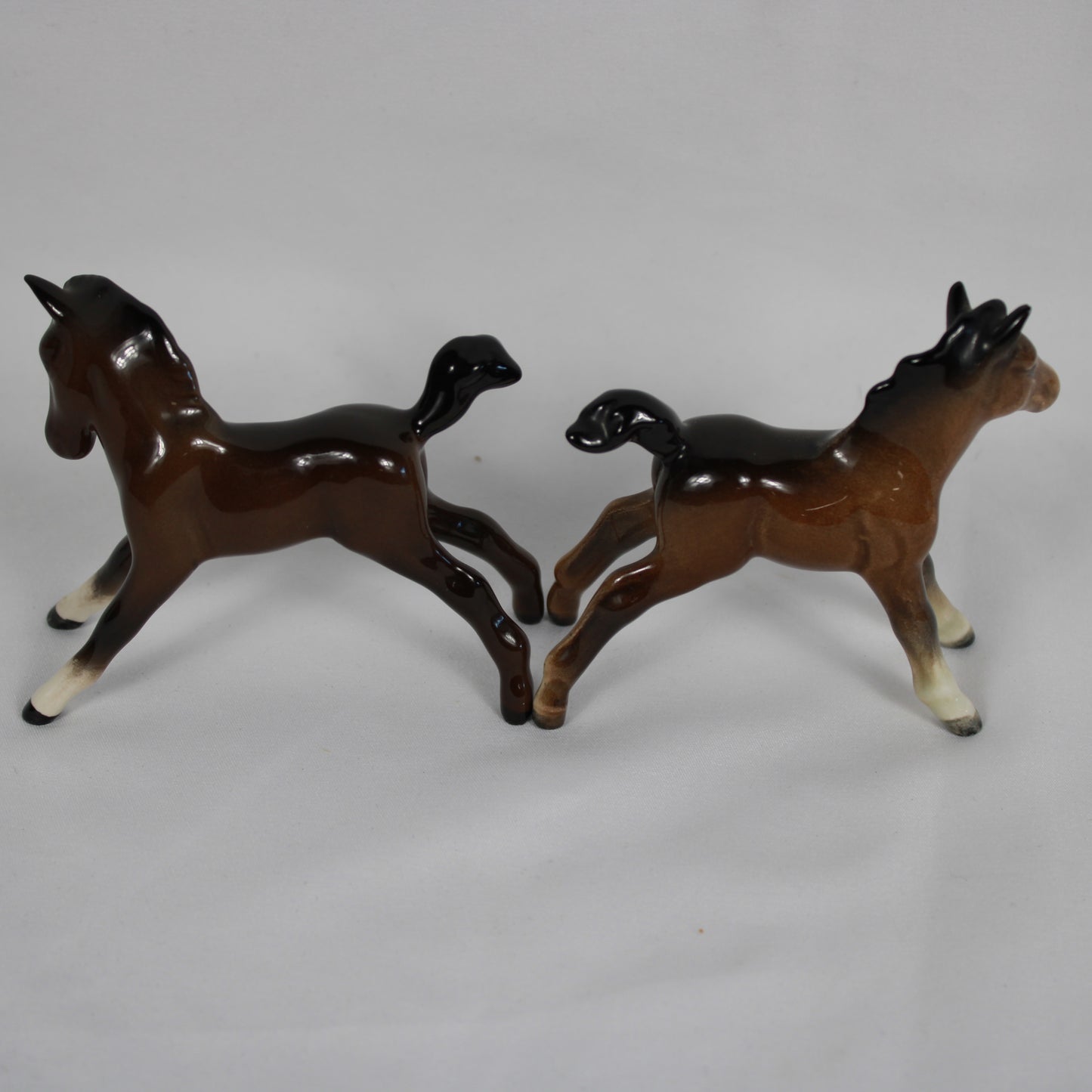 Vintage Royal Doulton Ceramic Horse Foal Figurines Pair