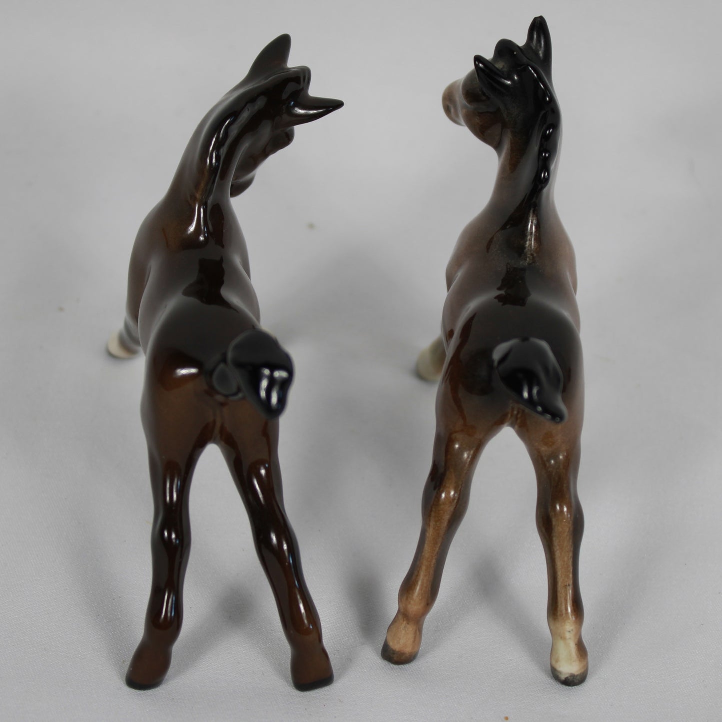 Vintage Royal Doulton Ceramic Horse Foal Figurines Pair
