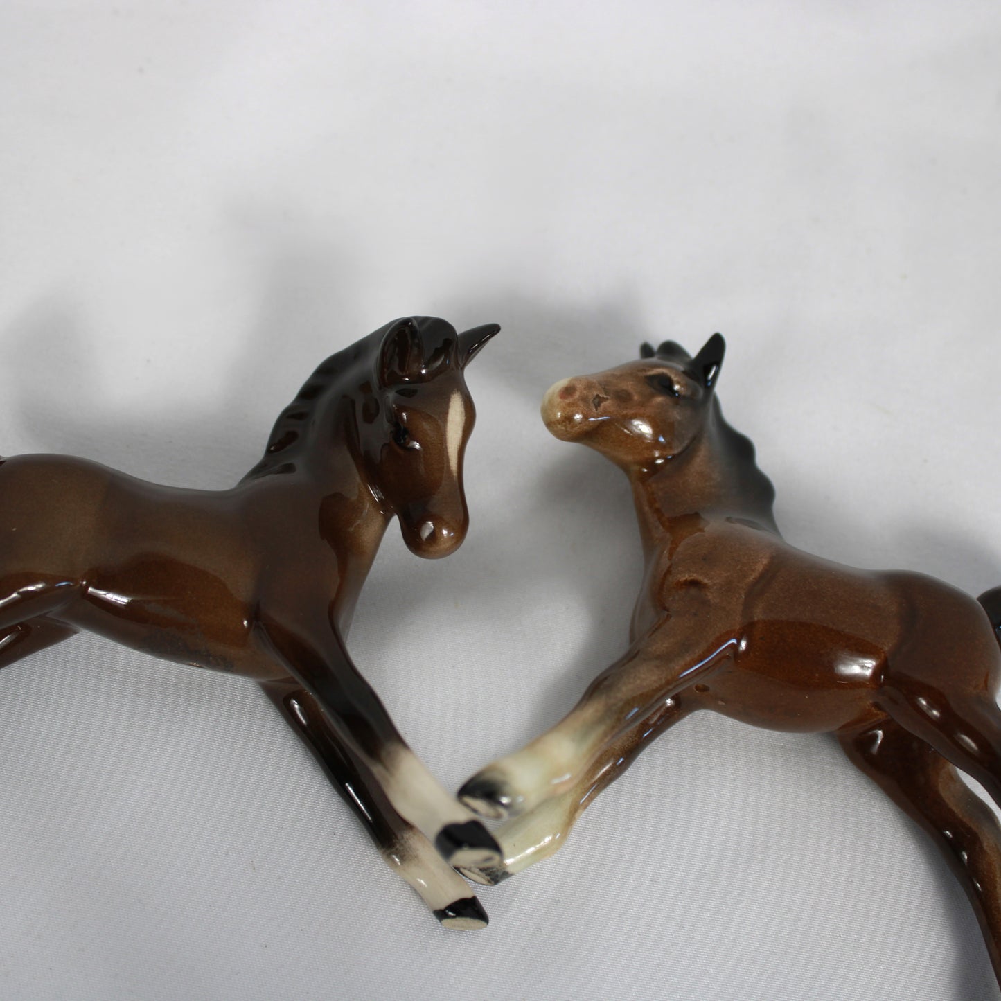 Vintage Royal Doulton Ceramic Horse Foal Figurines Pair