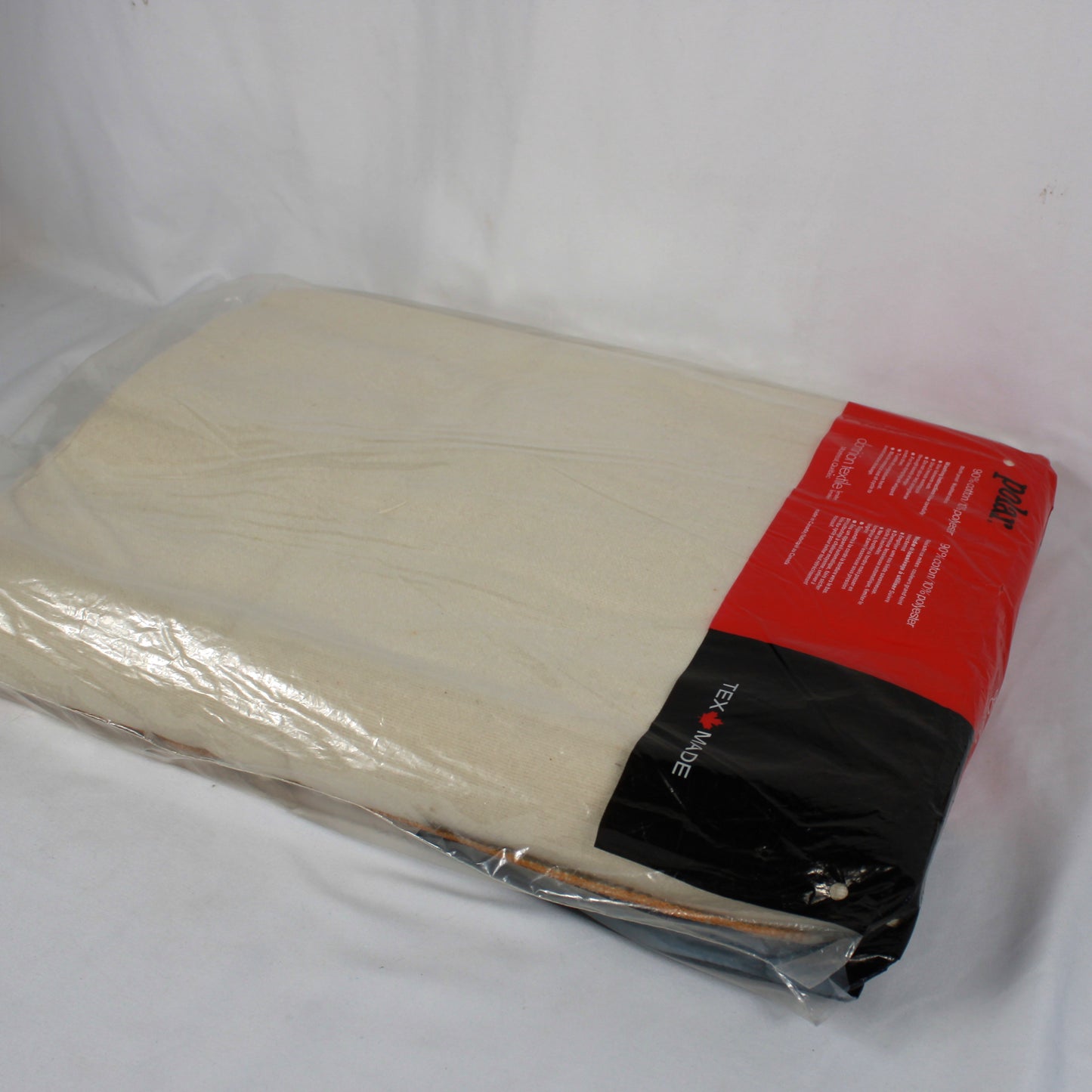 Vintage Tex-Made Polar Flannelette Sheet Blanket 80x100 Striped NIP