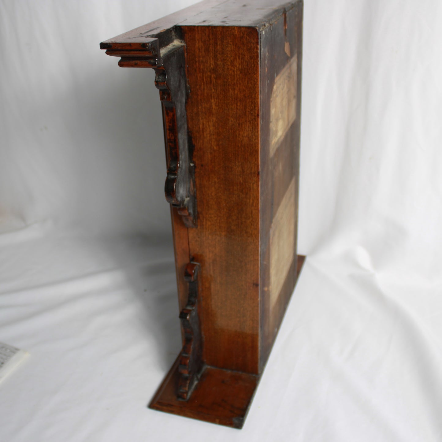 Antique C.1885 E.N. Welch "Eclipse" 8-Day Gingerbread Parlor Clock with Key & Pendulum