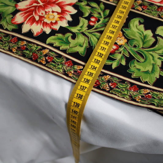 April Cornell Floral Cotton Square Tablecloth - 137 x 139 cm