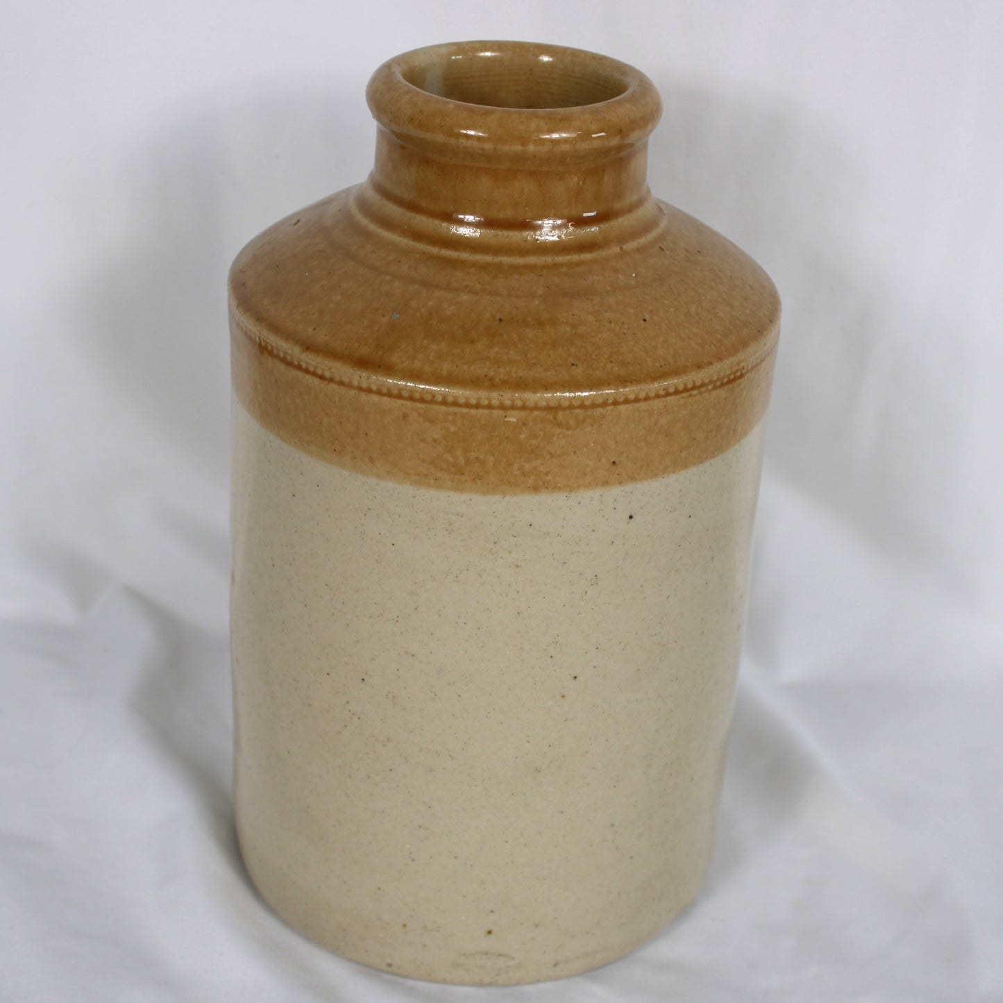 Antique Two-Tone Glazed Stoneware Bottle #1– Possible George Skey Wilnecote