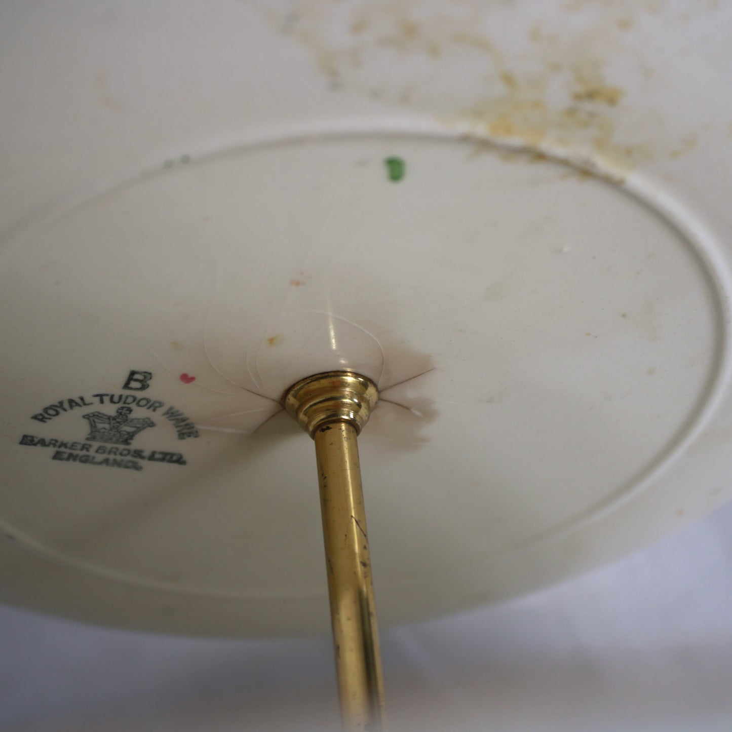 Royal Tudor Ware Barker Bros English 3-Tier Cake Stand