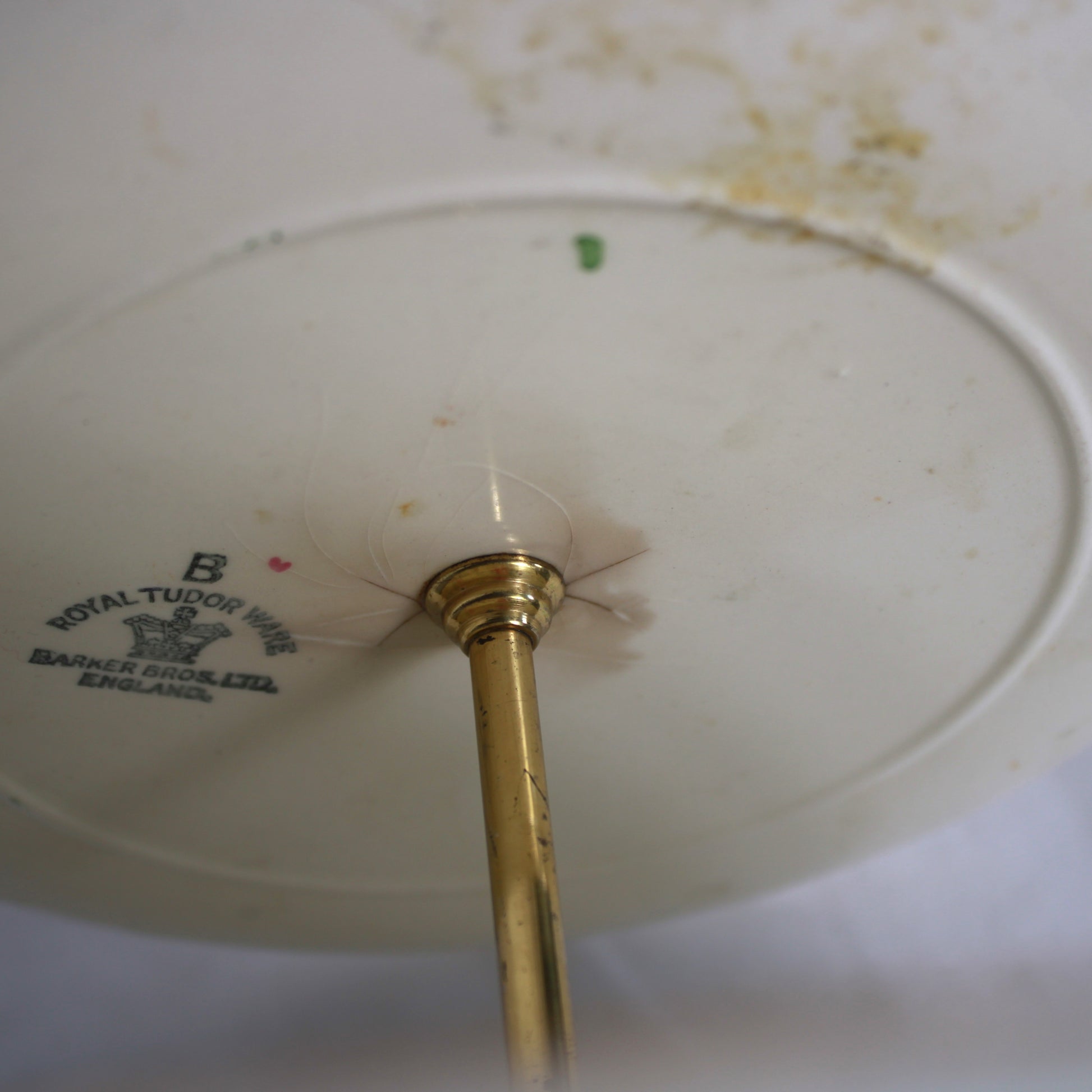 Royal Tudor Ware Barker Bros English 3-Tier Cake Stand