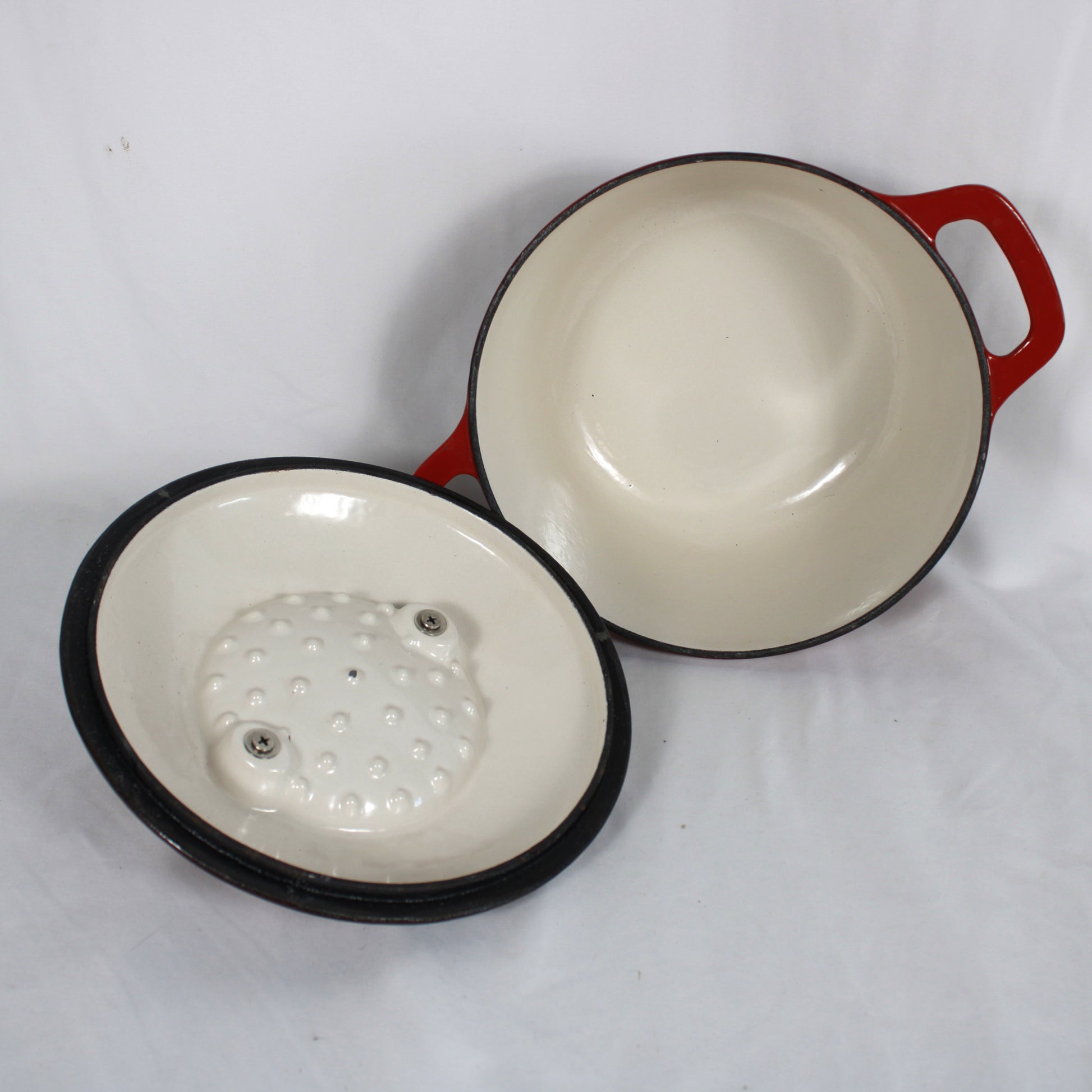 KitchenAid Enameled Cast Iron Dutch Oven with Lid – Gradient Empire Red