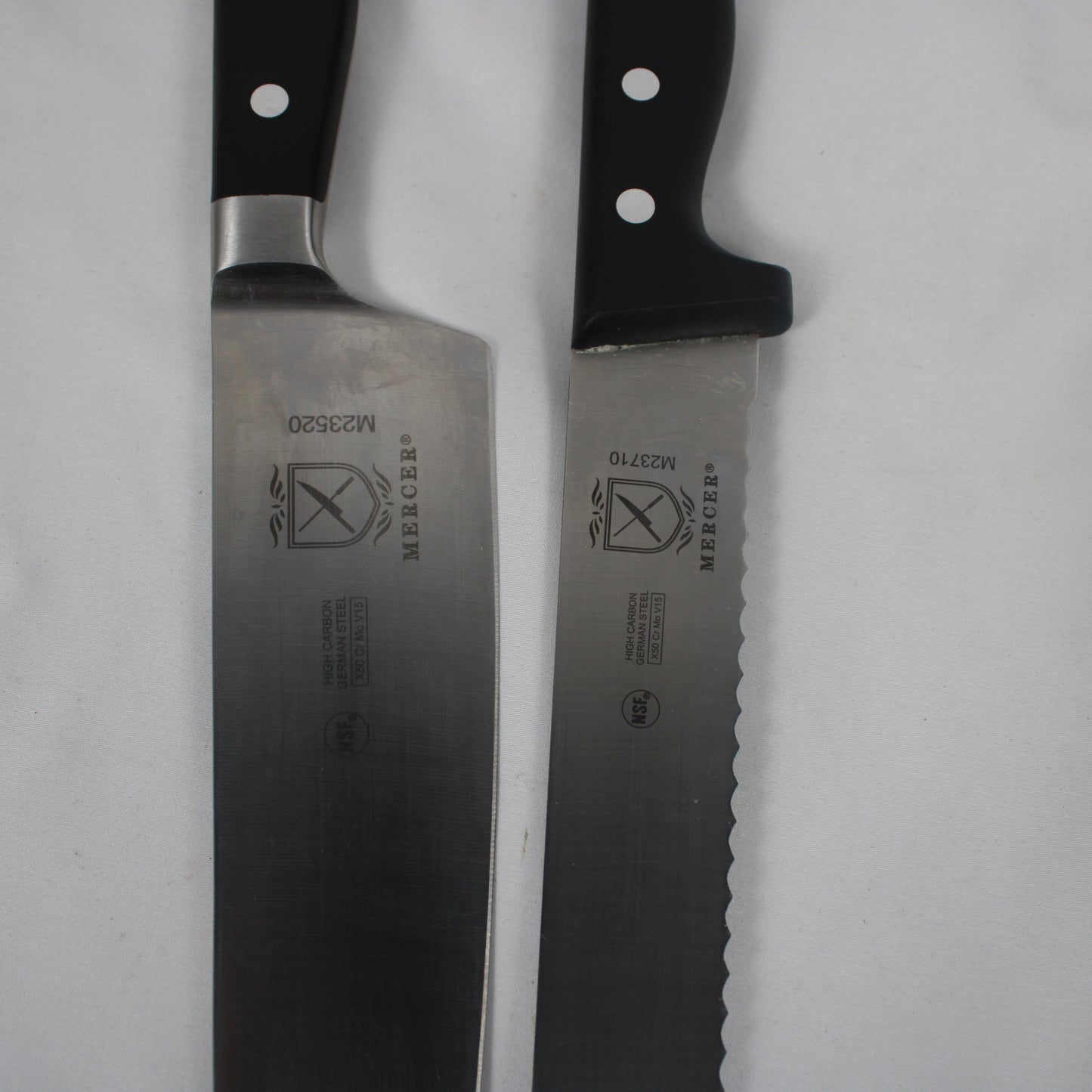 Mercer Culinary Renaissance 2-Piece Knife Set - Chef Knife and Serrated Slicer