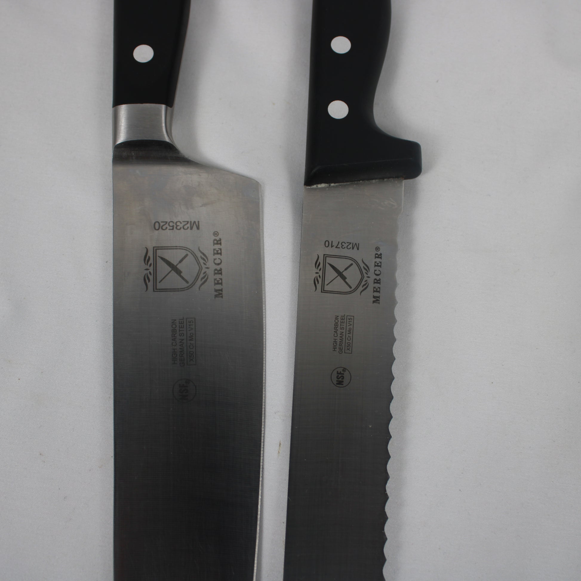 Mercer Culinary Renaissance 2-Piece Knife Set - Chef Knife and Serrated Slicer