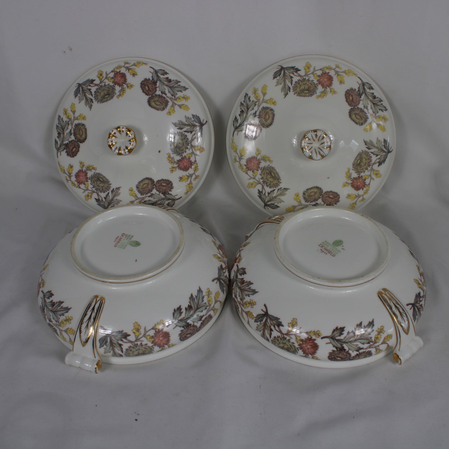Vintage Wedgwood "Lichfield" Bone China Dinnerware Service – Made in England