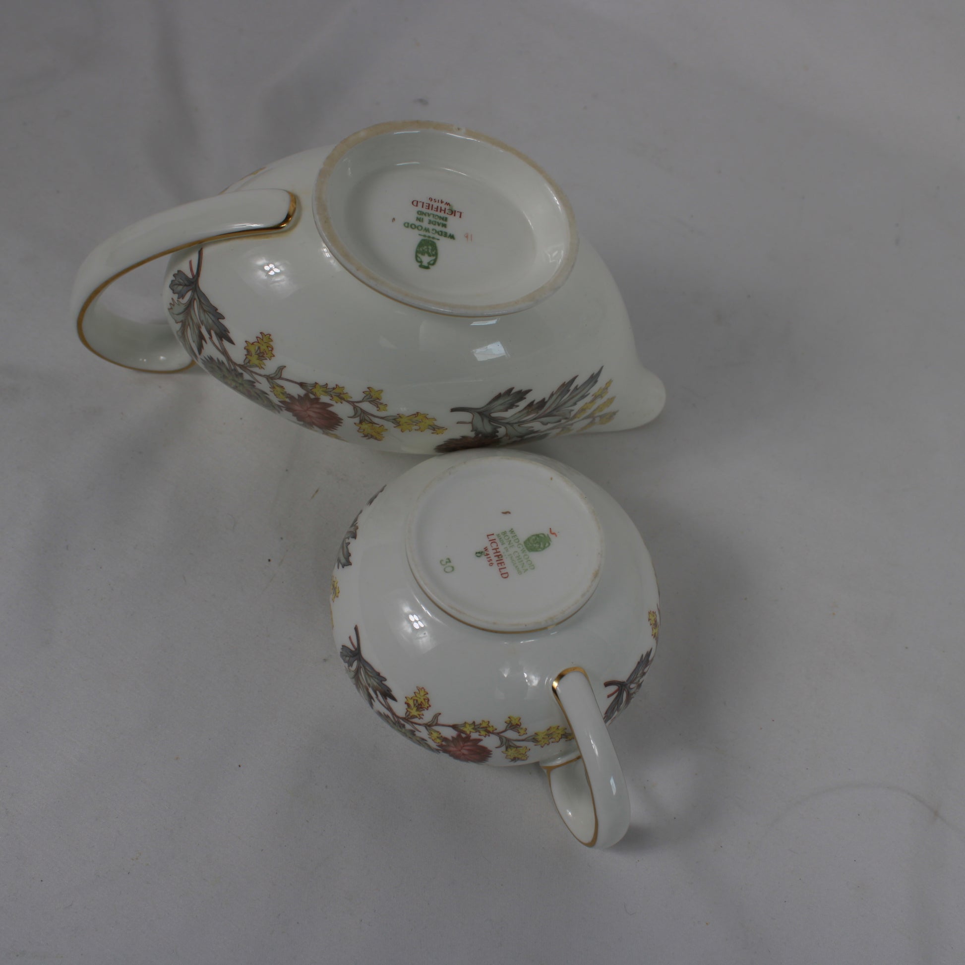 Vintage Wedgwood "Lichfield" Bone China Dinnerware Service – Made in England