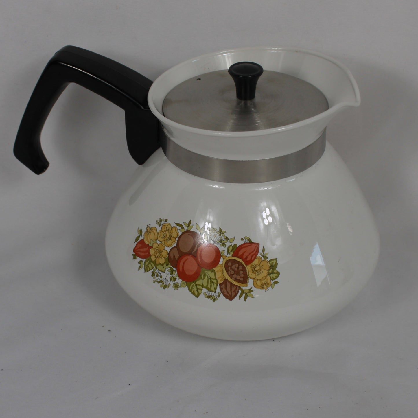Vintage CorningWare "Spice O' Life" 6-Cup Teapot (P-104)