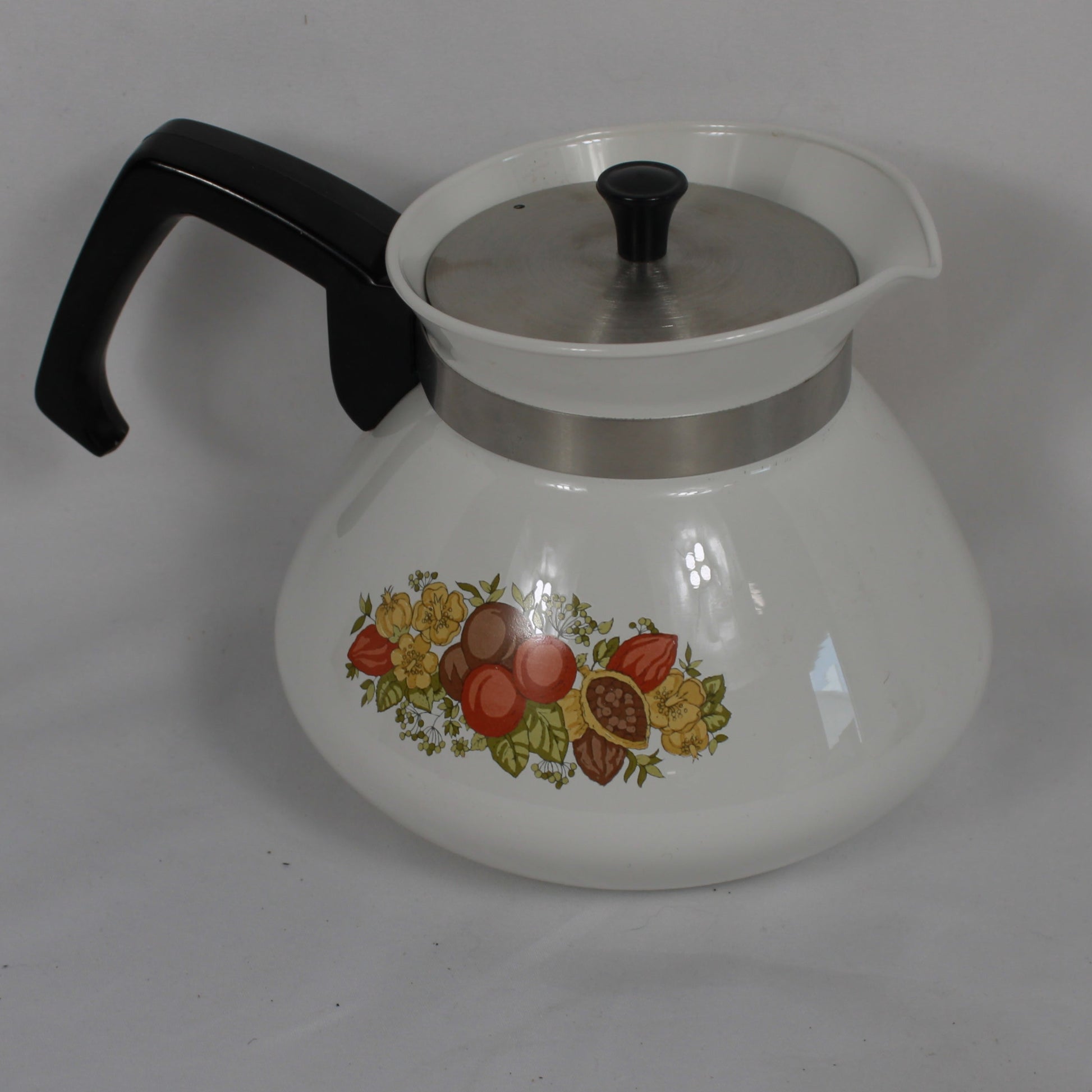 Vintage CorningWare "Spice O' Life" 6-Cup Teapot (P-104)