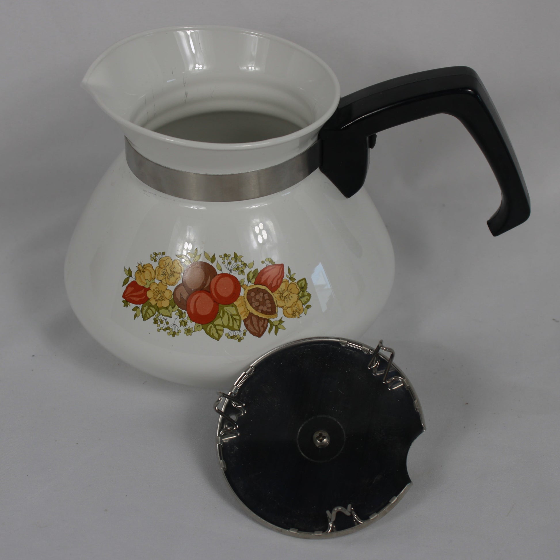 Vintage CorningWare "Spice O' Life" 6-Cup Teapot (P-104)