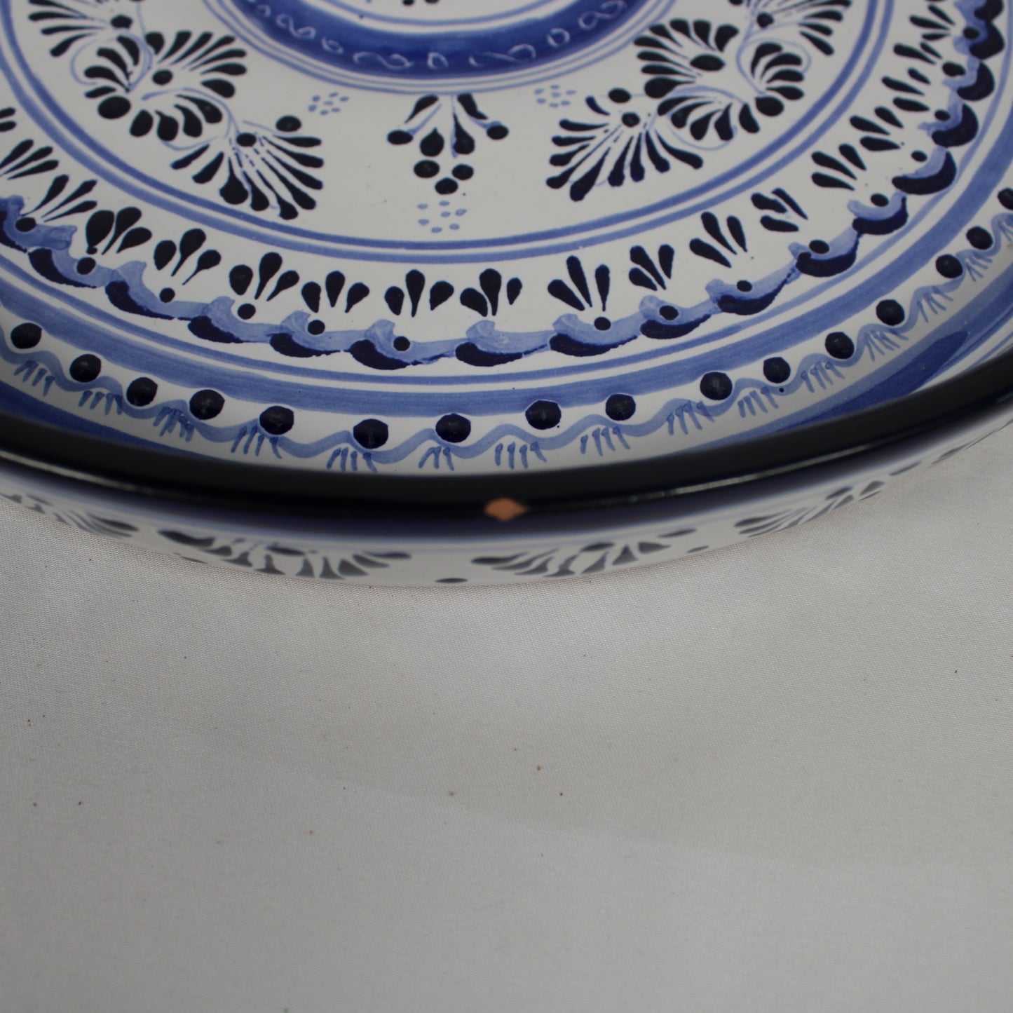 Mexican Talavera Pottery 7-Piece Appetizer & Dip Set - Puebla, Mexico