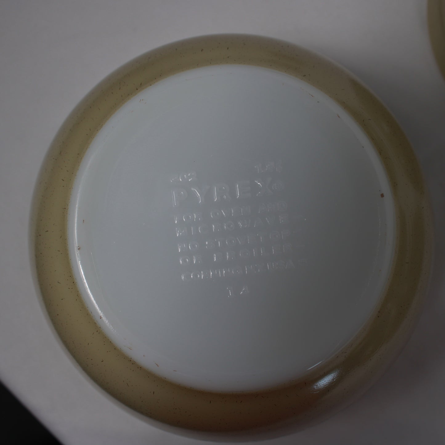 Pyrex Forest Fancies Speckled Mushroom Mixing Bowl Set of 4