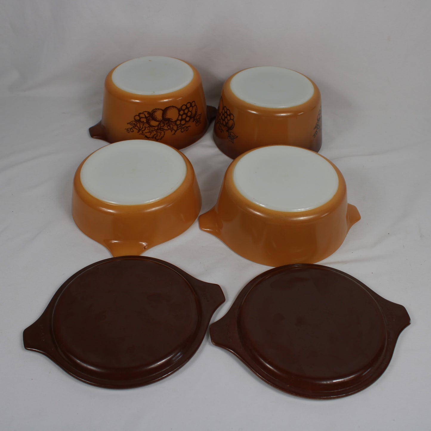 Pyrex Autumn Harvest Vintage Ovenware Set - Casseroles & Baking Bowls