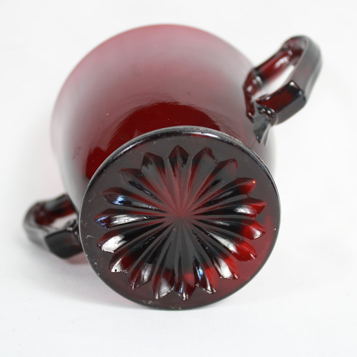 Avon 1876 Cape Cod Ruby Red Glassware Set