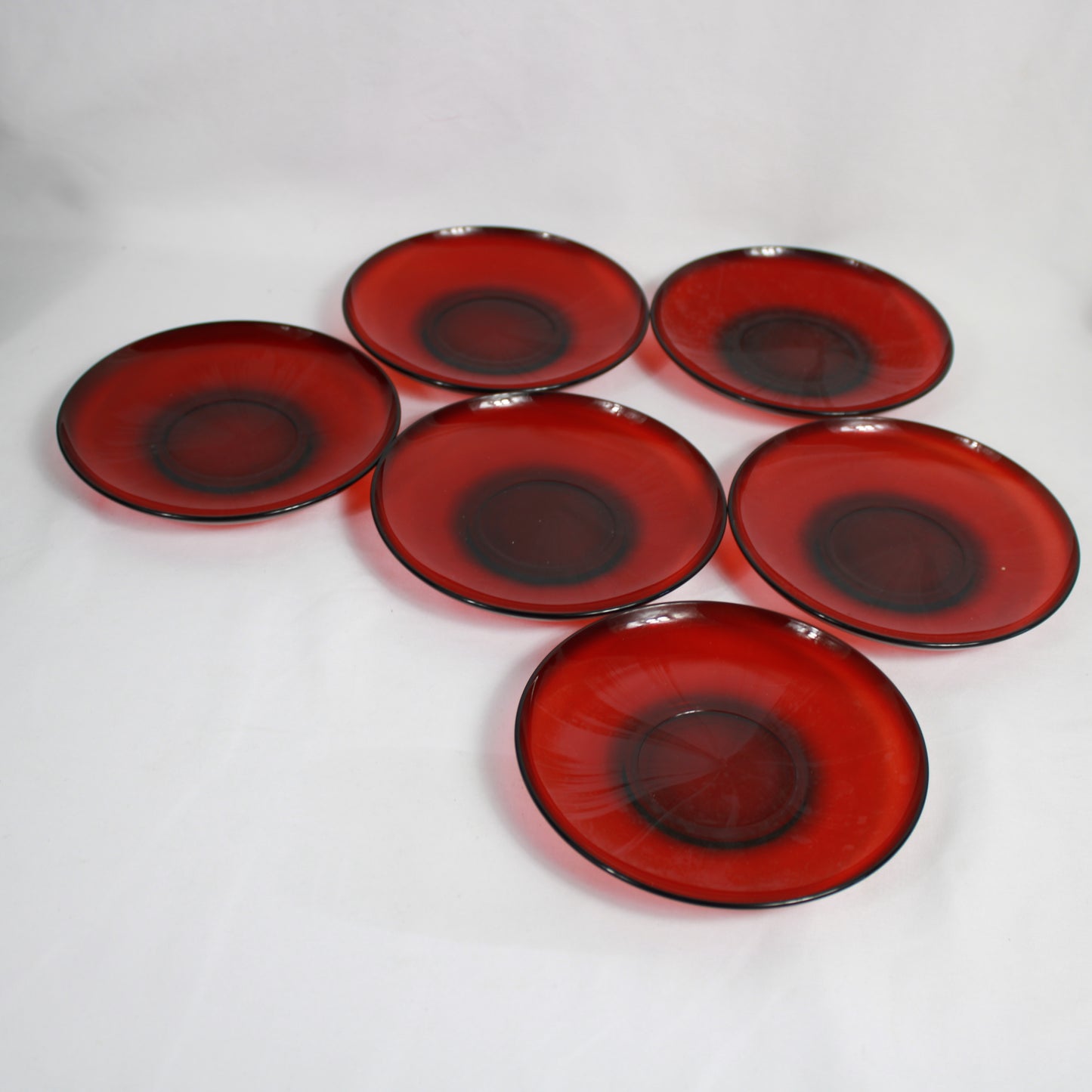 Avon 1876 Cape Cod Ruby Red Glassware Set