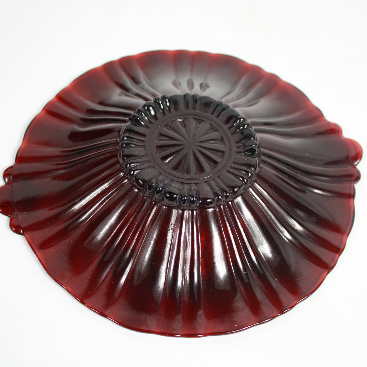 Avon 1876 Cape Cod Ruby Red Glassware Set