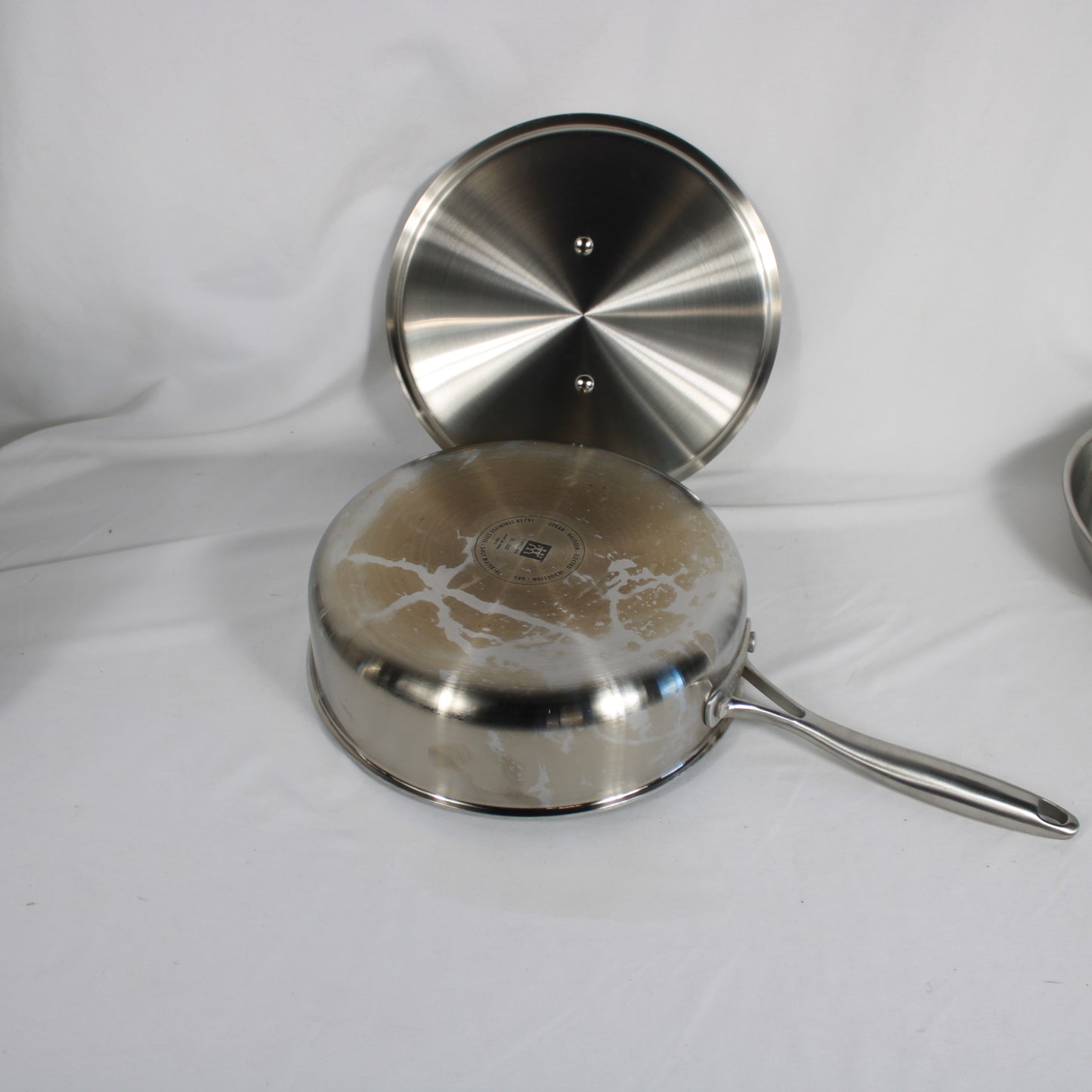 Zwilling J.A. Henckels 3-Ply Stainless Steel Cookware Set with Lids