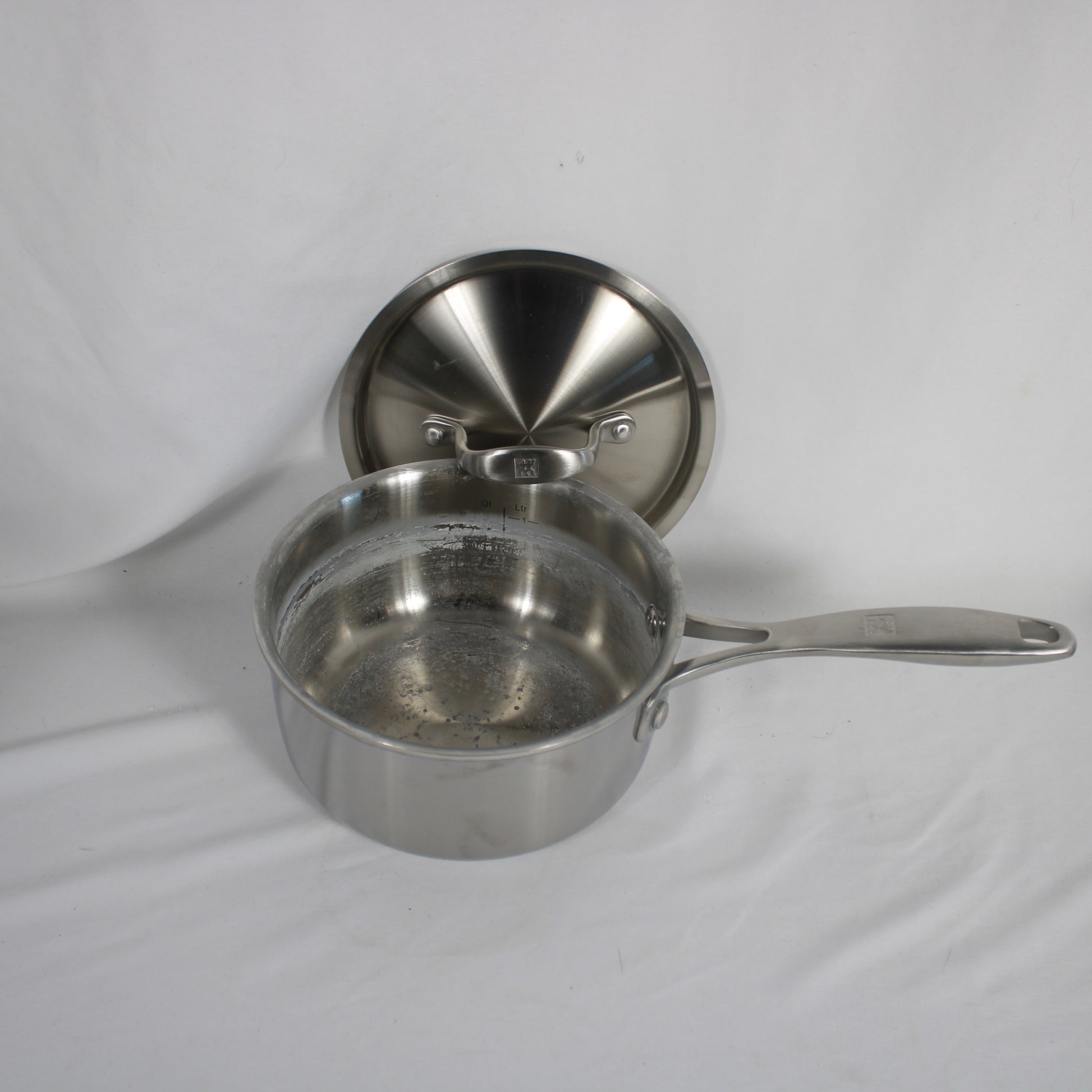 Zwilling J.A. Henckels 3-Ply Stainless Steel Cookware Set with Lids