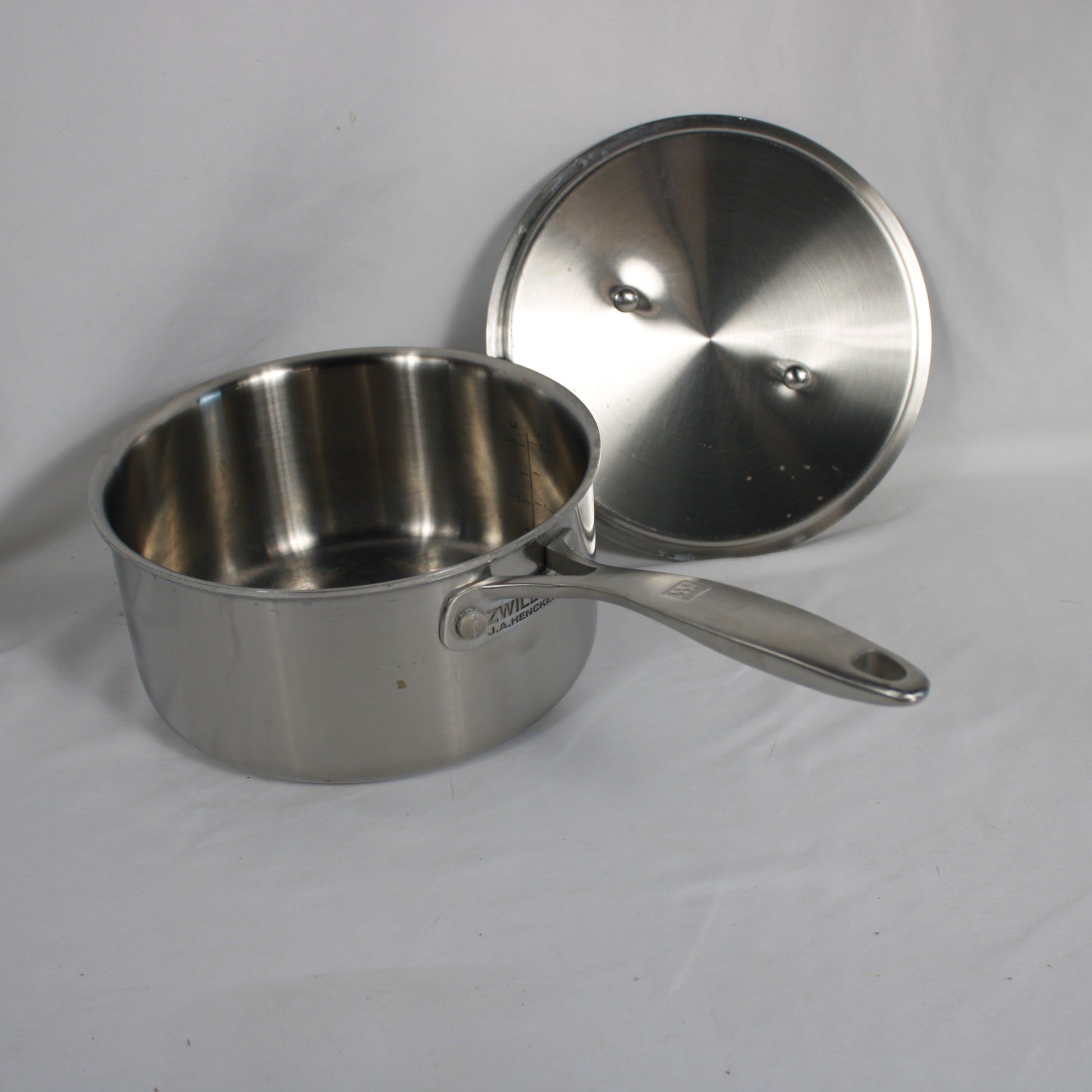 Zwilling J.A. Henckels 3-Ply Stainless Steel Cookware Set with Lids