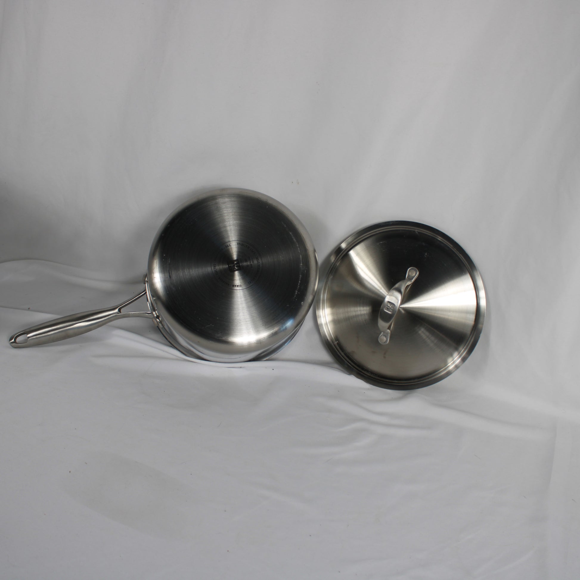 Zwilling J.A. Henckels 3-Ply Stainless Steel Cookware Set with Lids