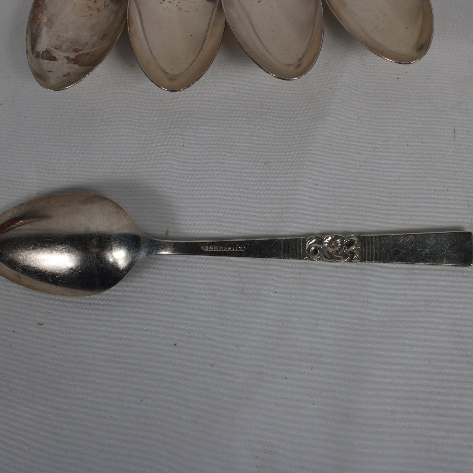 Oneida Community Silverplate Flatware Set with Fitted Wooden Tarnish Chest